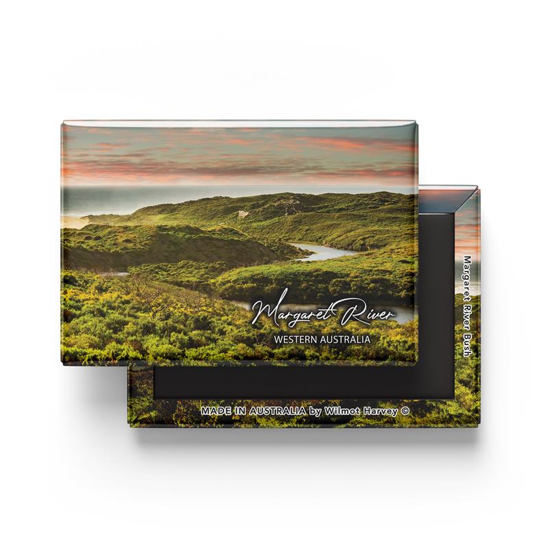 Tin Fridge Magnet - Margaret River Bush