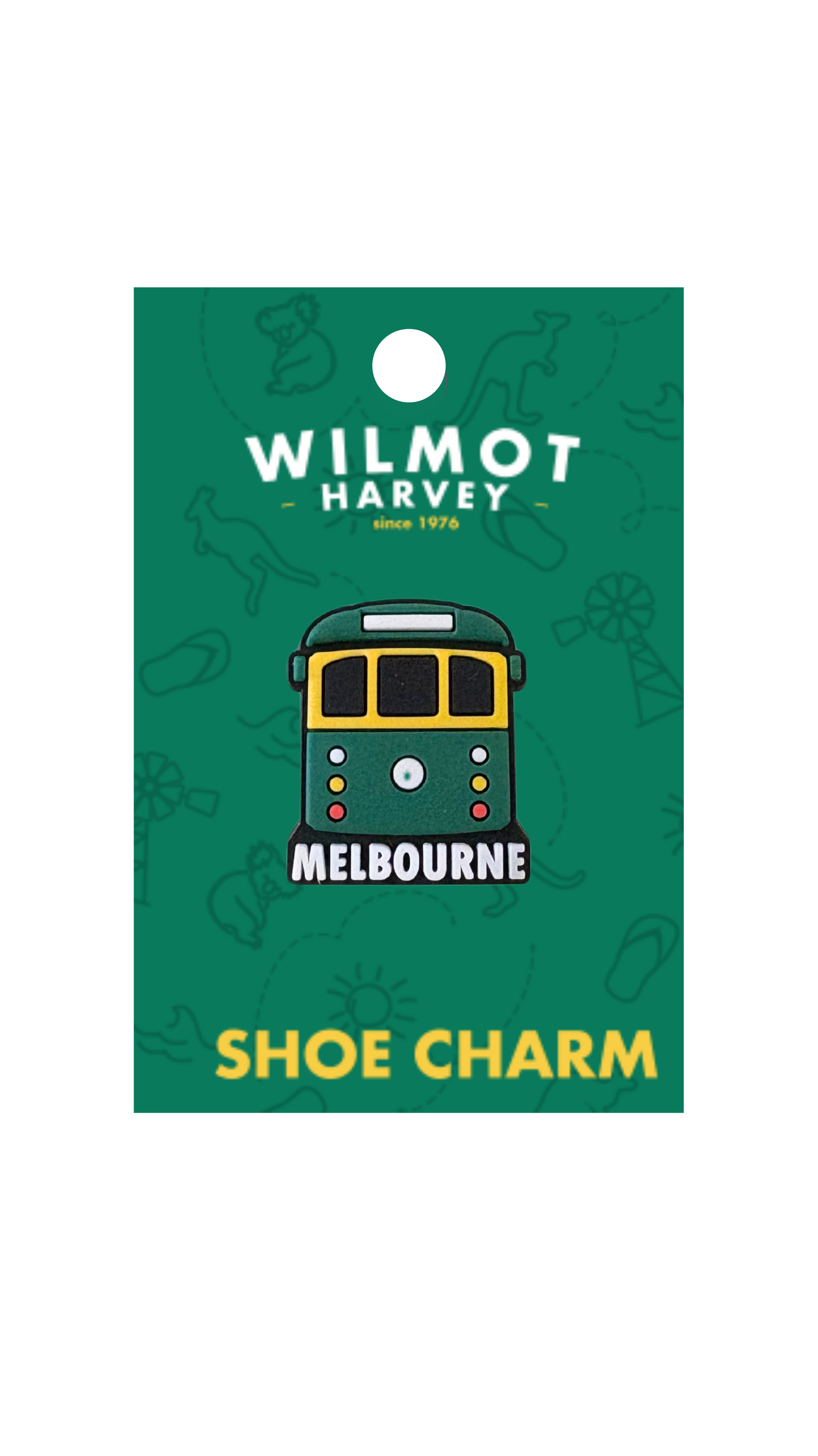 Shoe Charm - Melbourne Tram - Wilmot Harvey