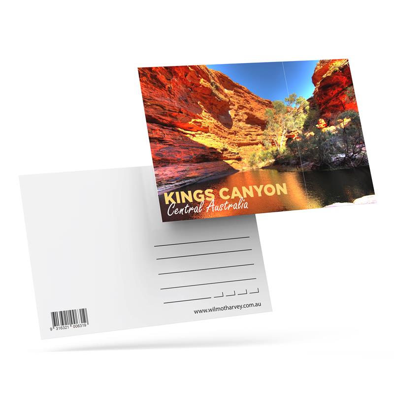 3D Postcard - Kings Canyon