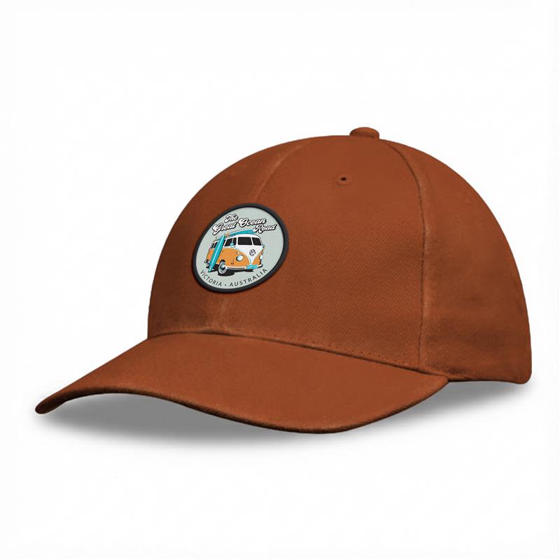 Cap with Great Ocean Road Kombi Van Woven Patch