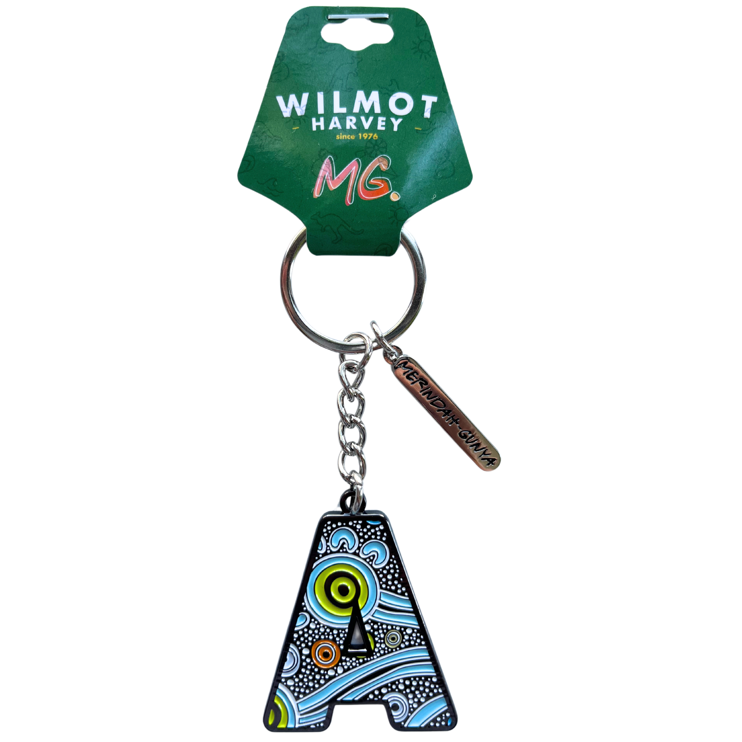 Metal Keyring - Alphabet Taynto by Merindah-Gunya