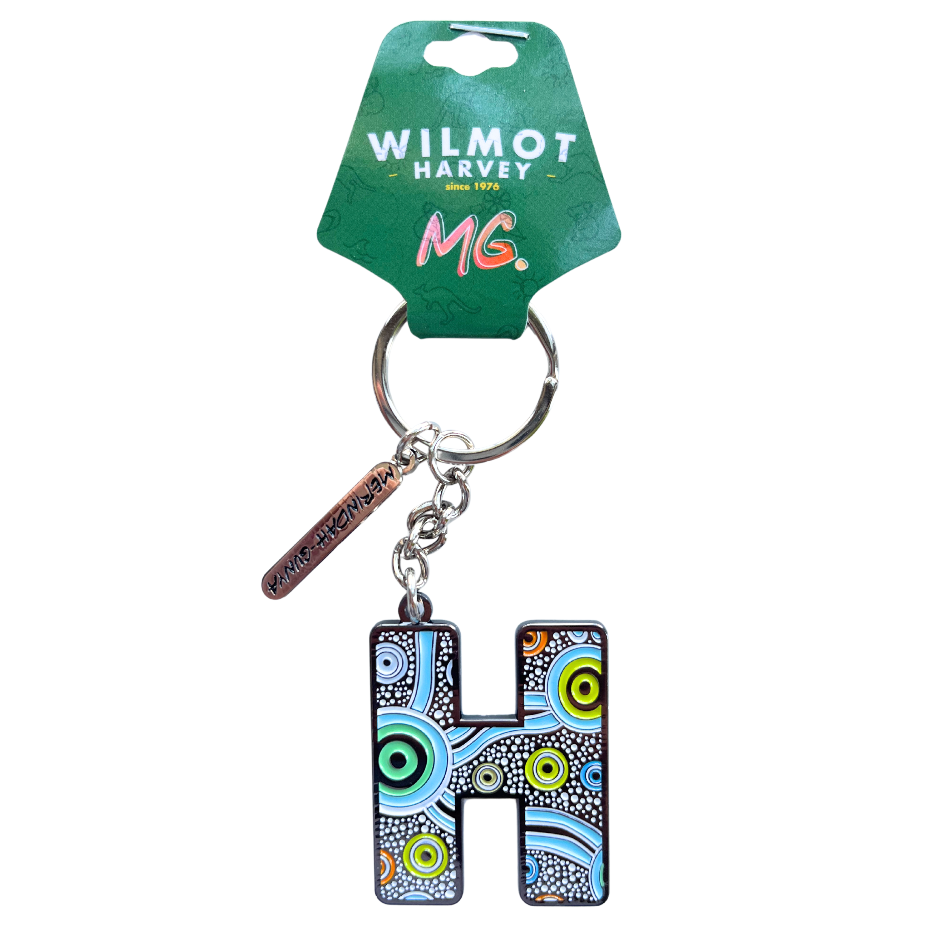 Metal Keyring - Alphabet Taynto by Merindah-Gunya
