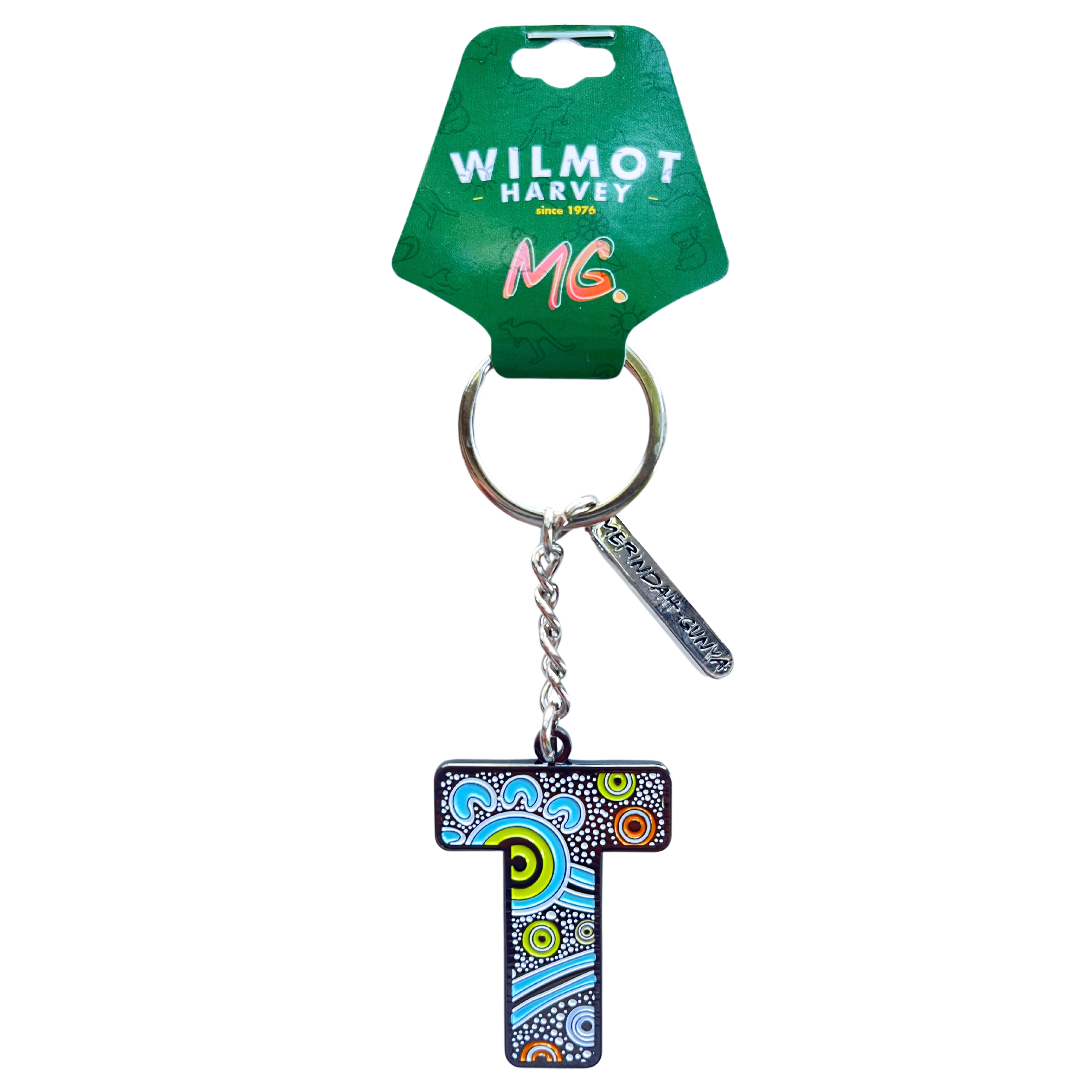 Metal Keyring - Alphabet Taynto by Merindah-Gunya