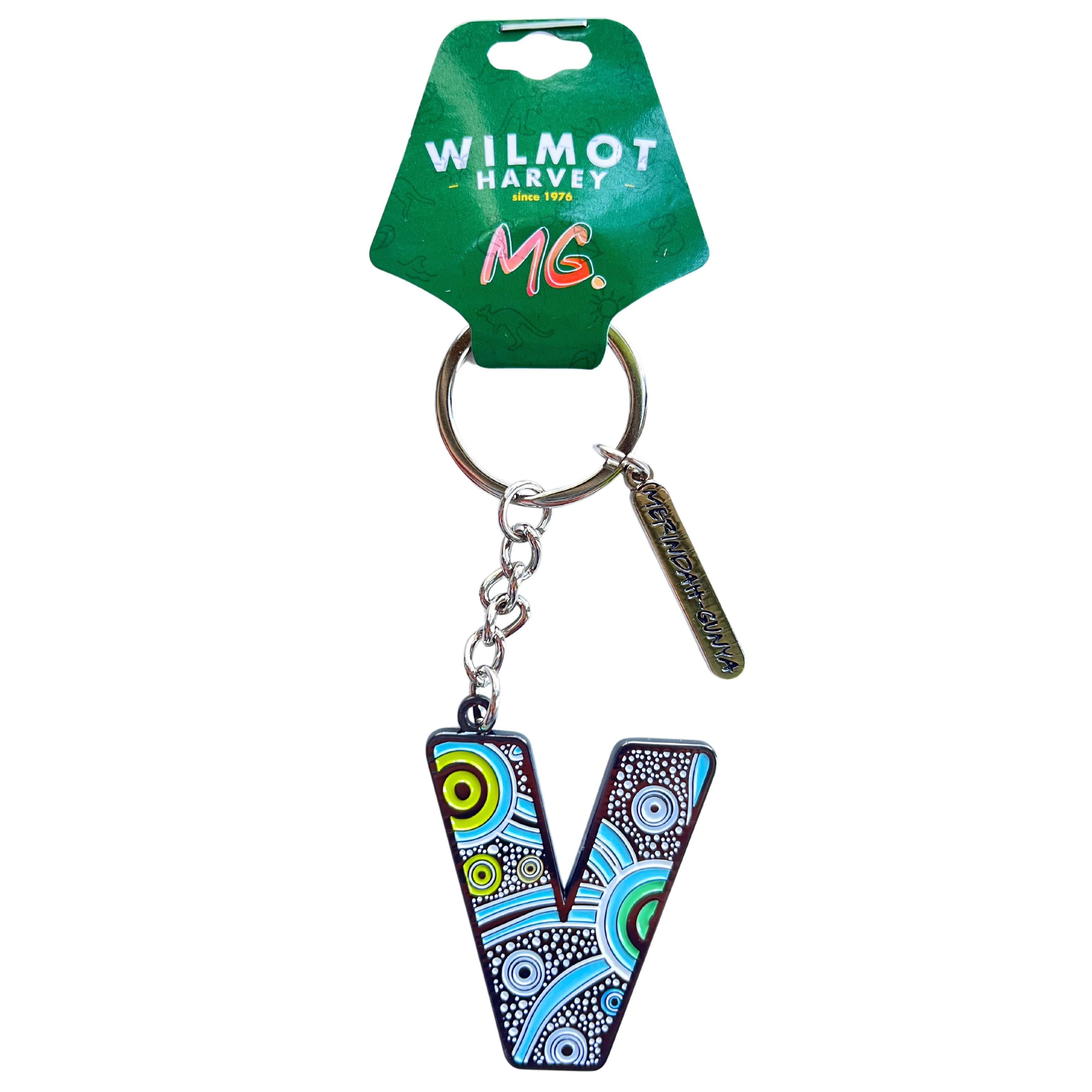 Metal Keyring - Alphabet Taynto by Merindah-Gunya