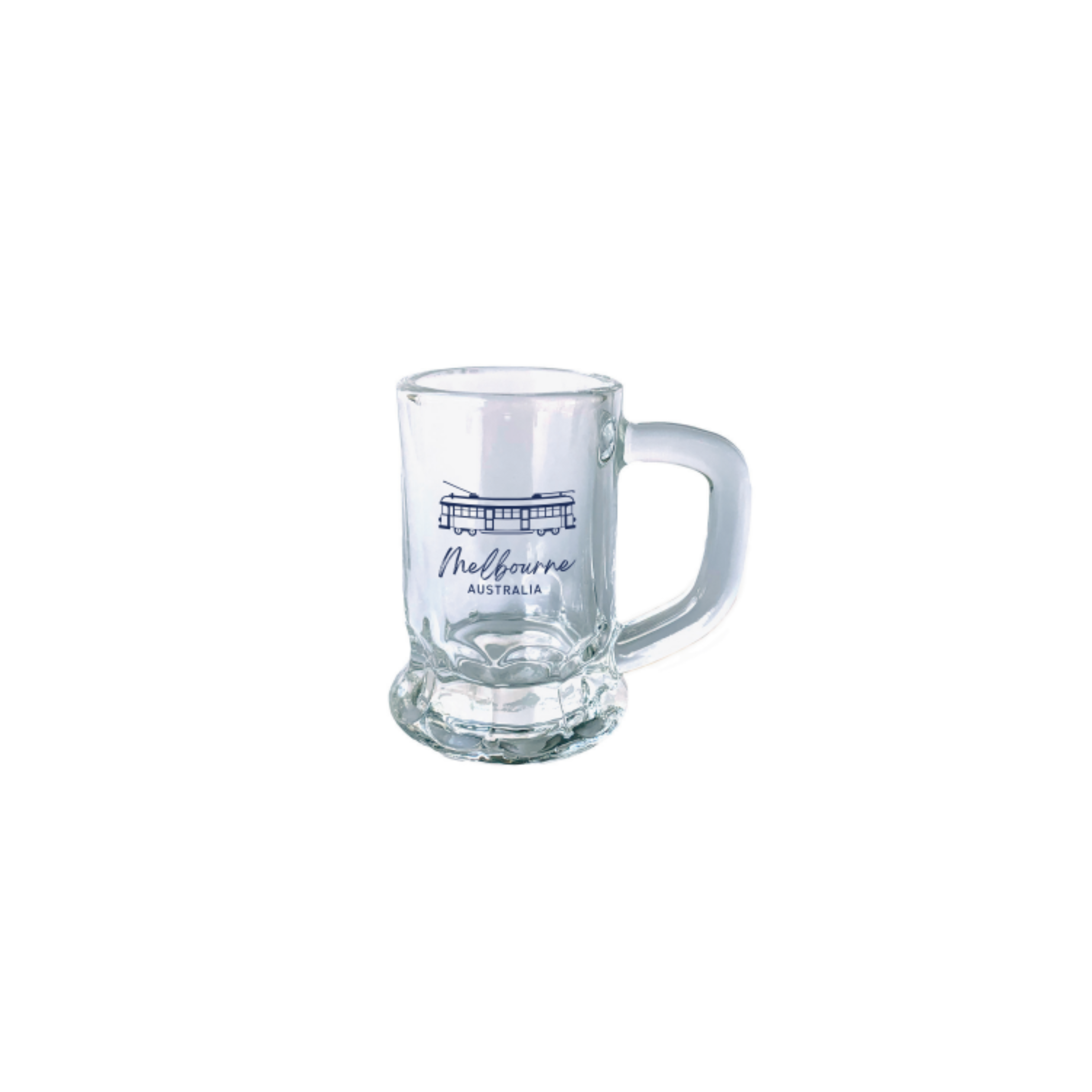 Beer Mug Shot Glass - Melbourne Tram - Wilmot Harvey