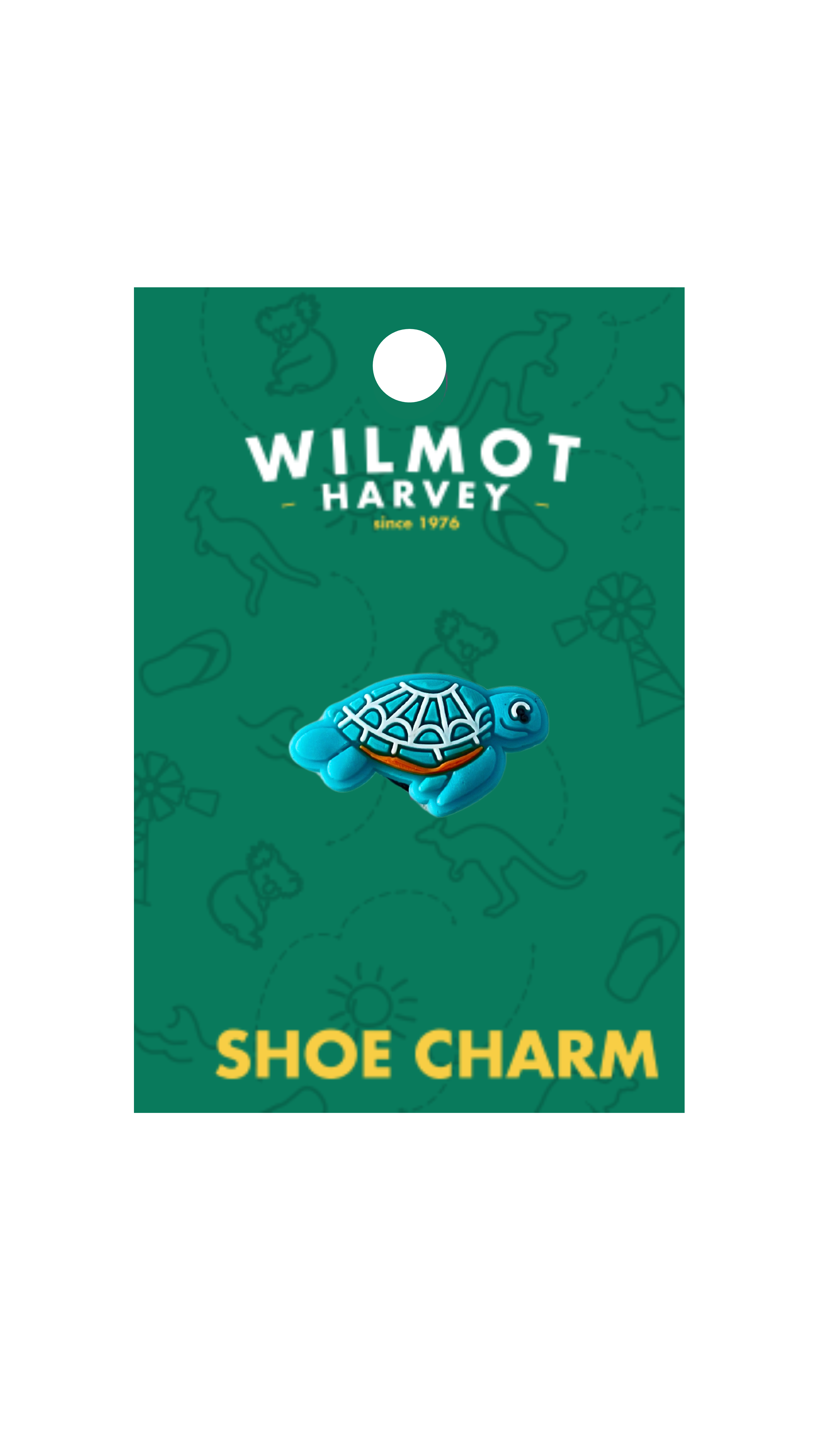 Shoe Charm - Turtle Blue - Wilmot Harvey