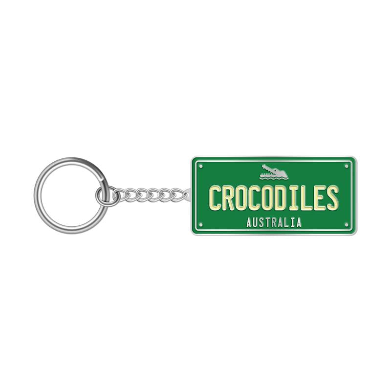Number Plate Keyring - Crocodiles