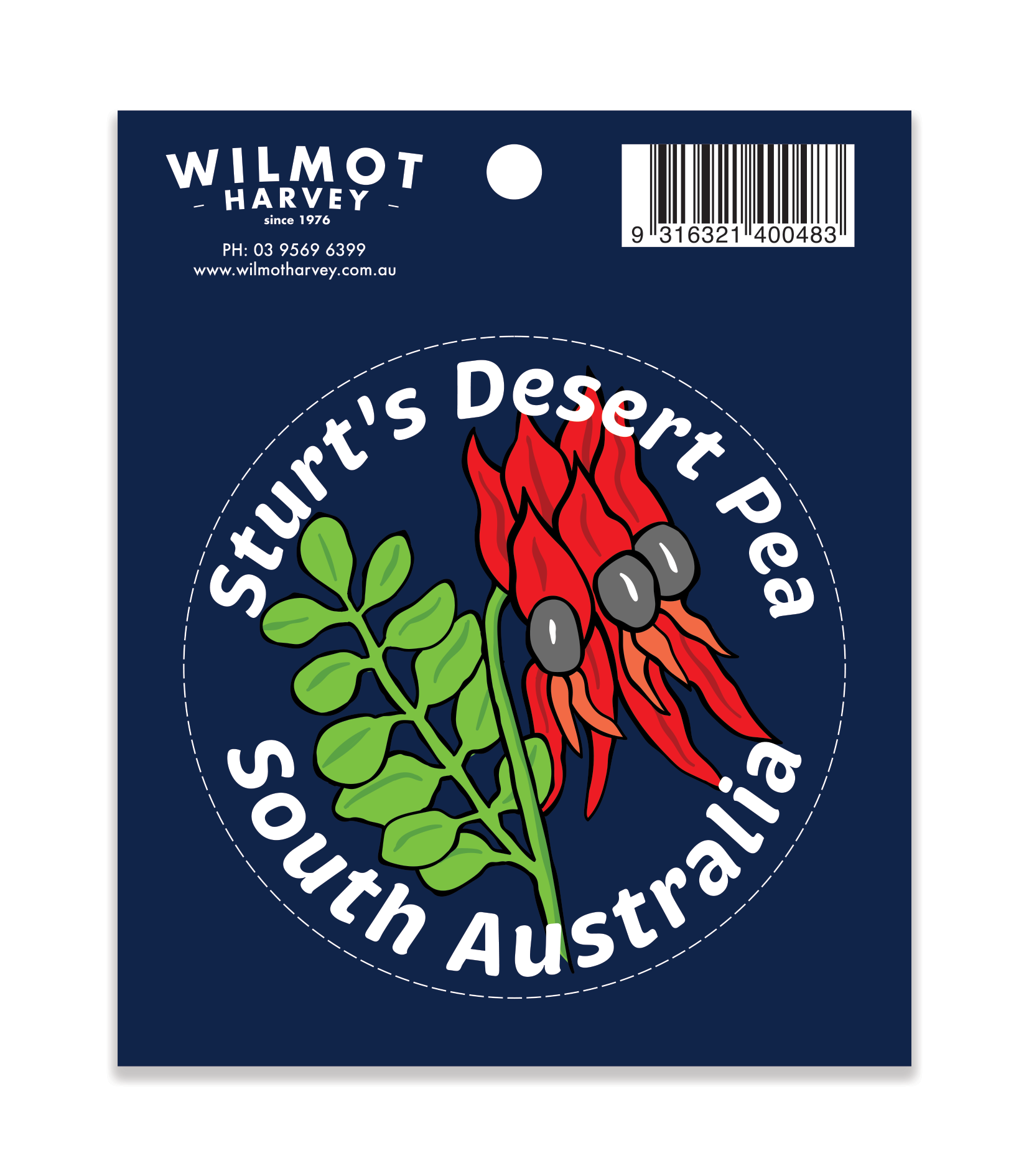 Sticker - Sturt Desert Pea