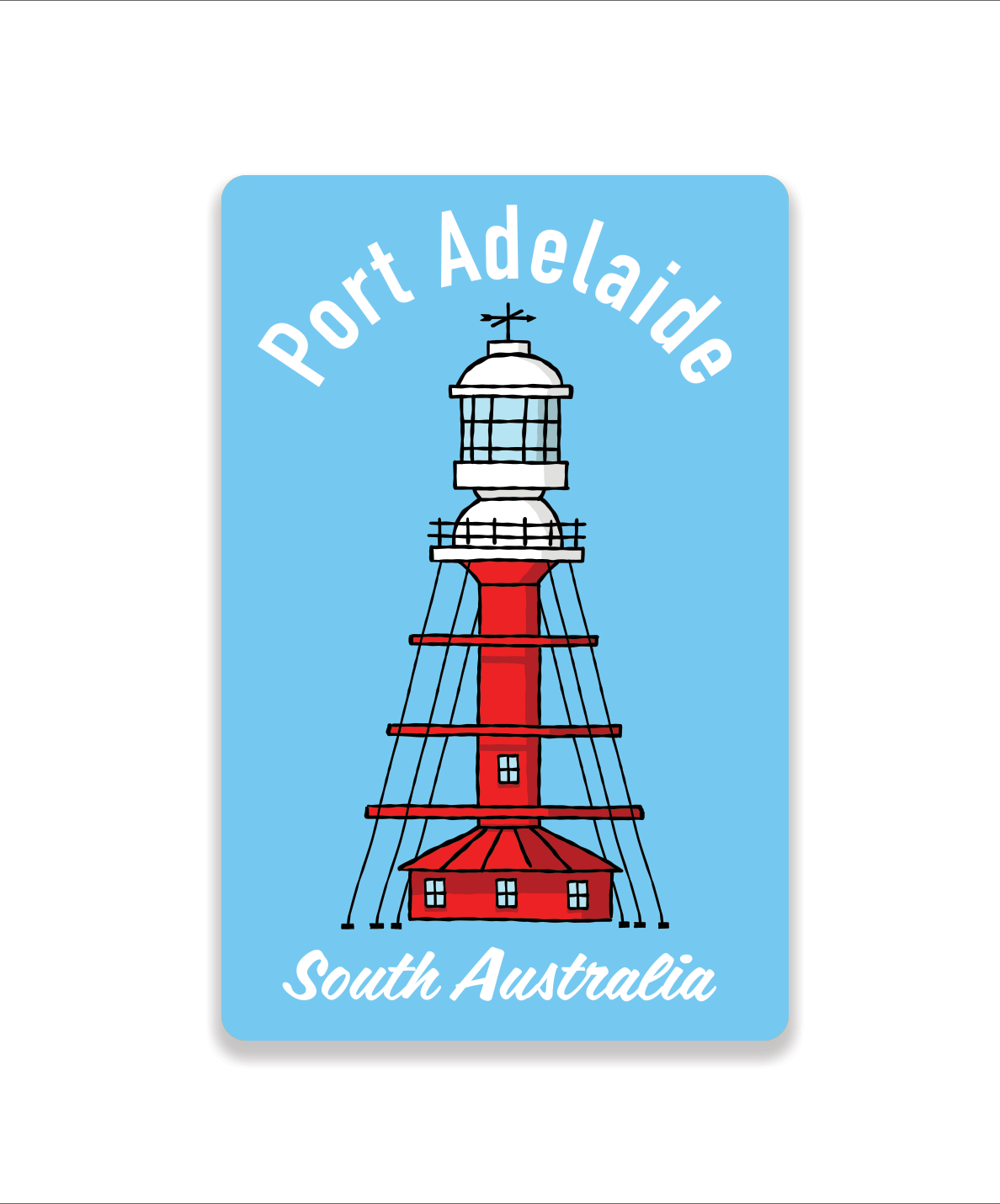 Fridge Magnet - Port Adelaide Lighthouse