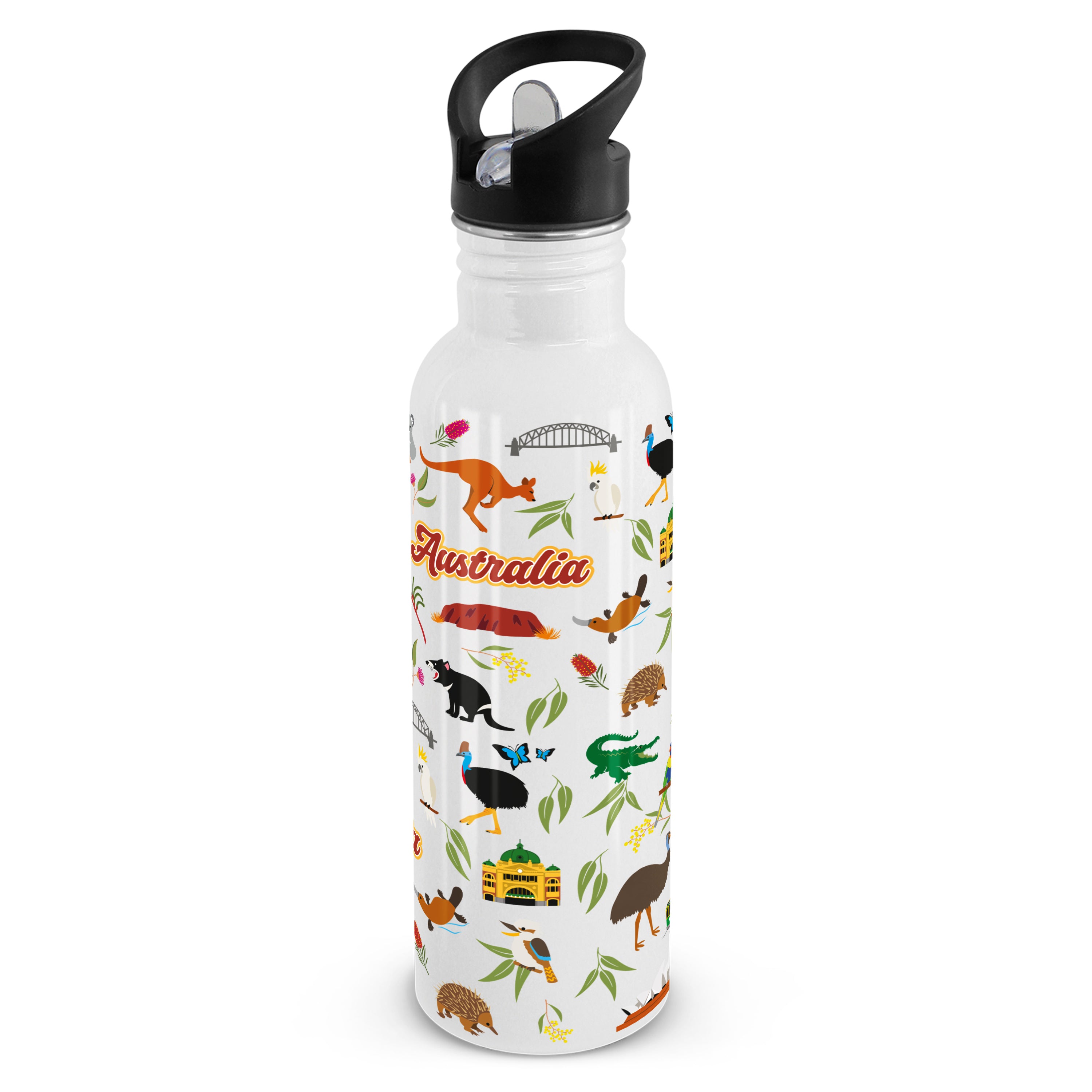 Drink Bottle - Australian Icons