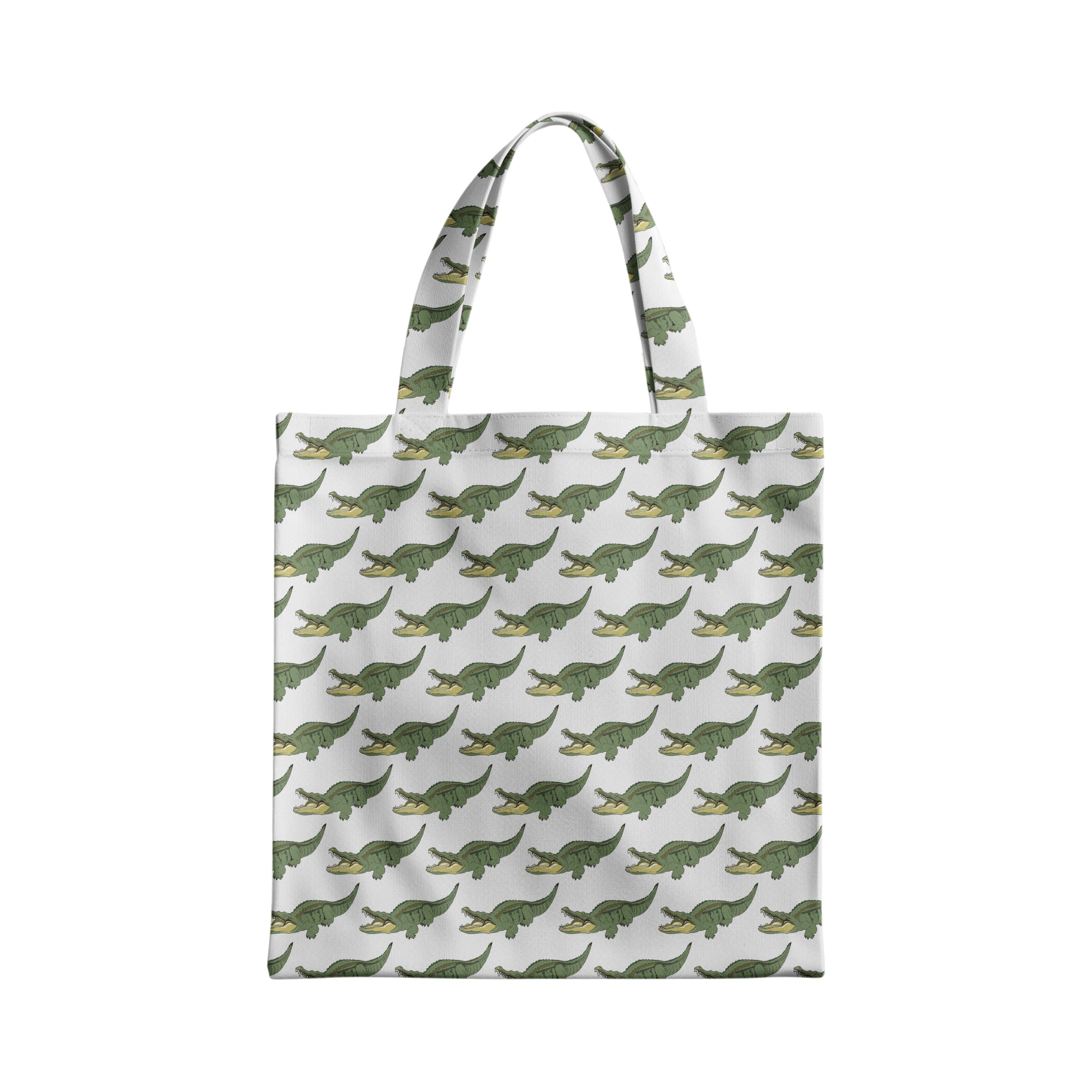 Fold-Up Reusable Bag - Crocodile