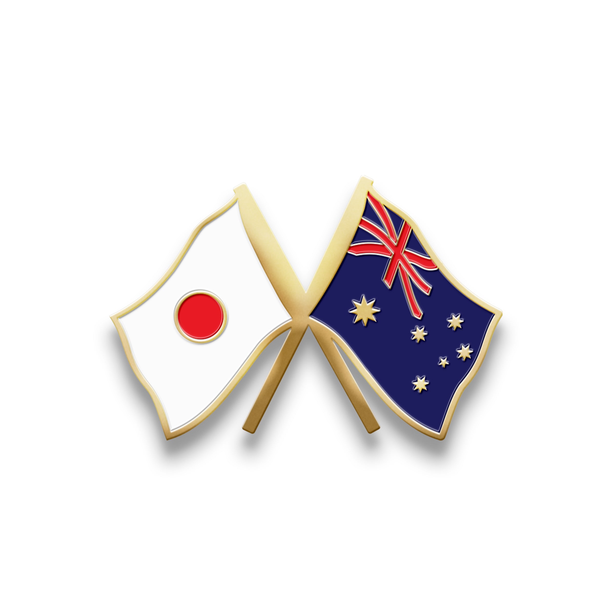 Hat Badge - Australia/Japan