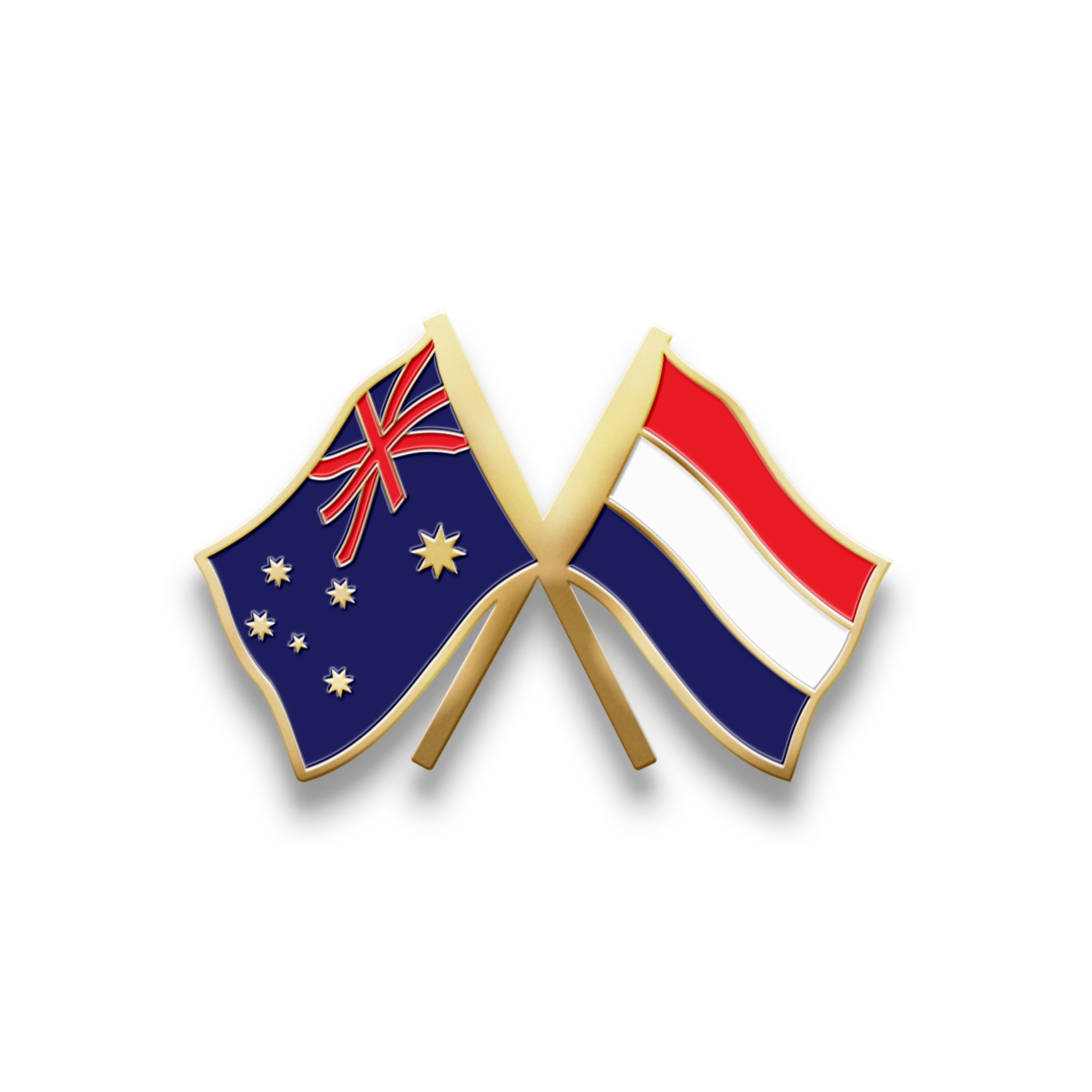 Hat Badge - Australia/Netherlands
