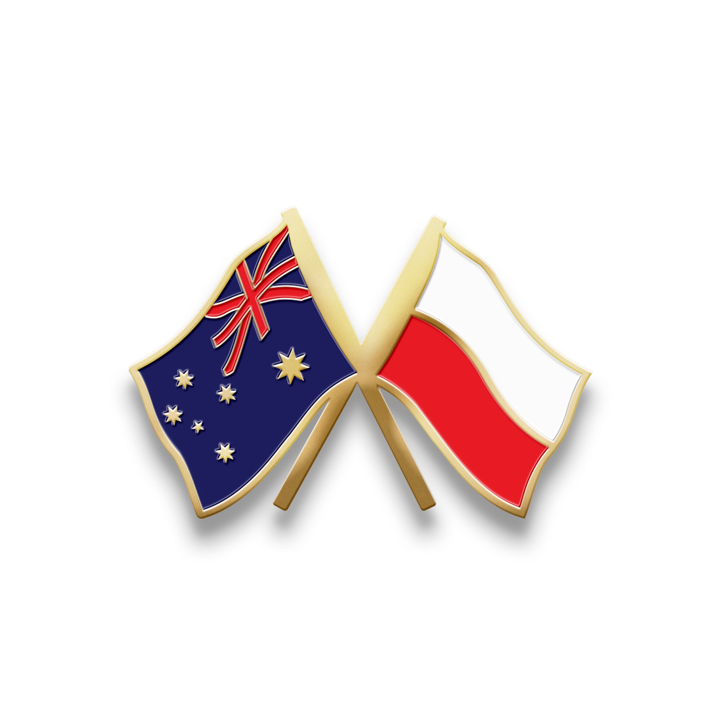 Hat Badge - Australia/Poland