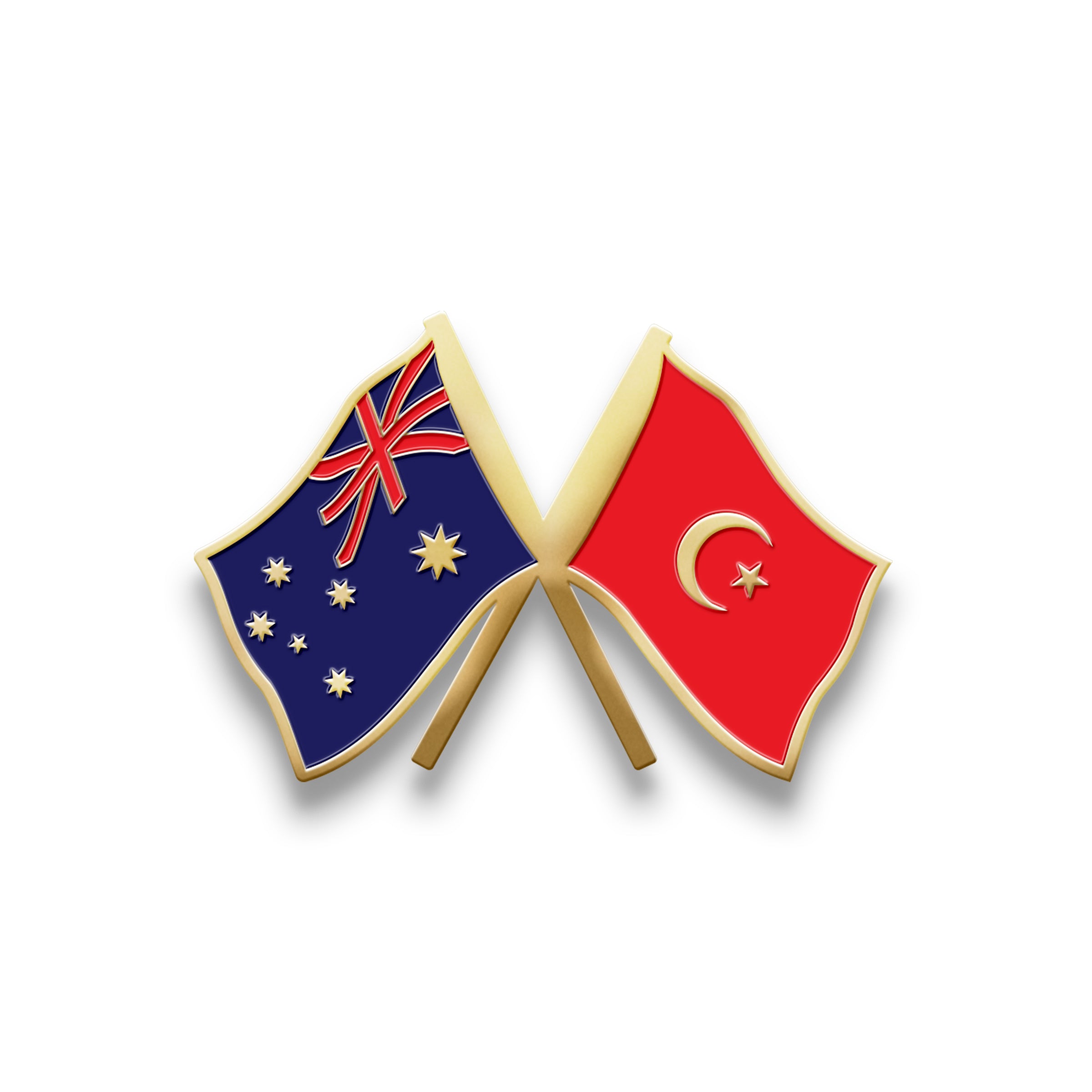 Hat Badge - Australia/Turkey