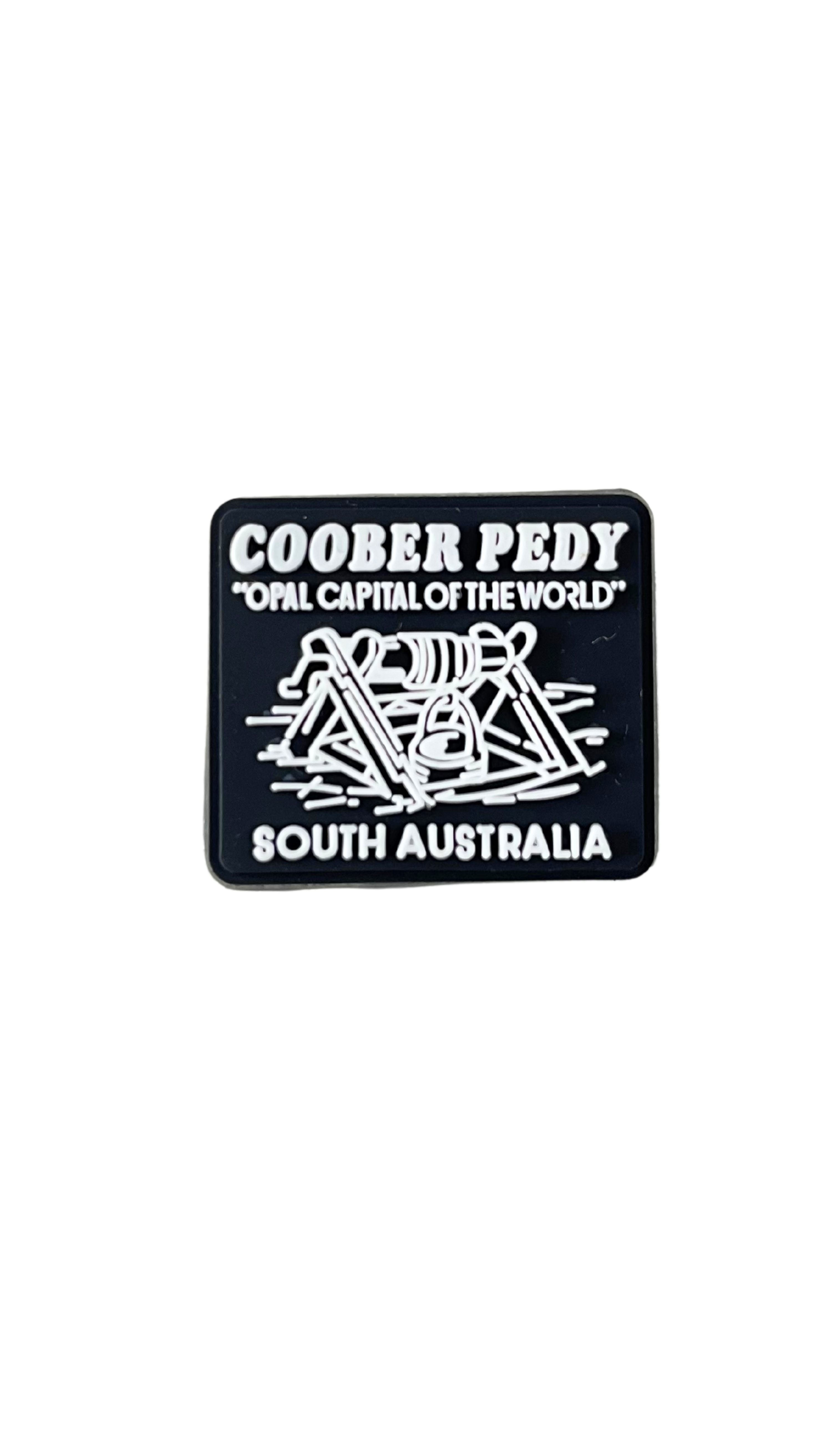 Shoe Charm - Coober Pedy Opal Capital Black