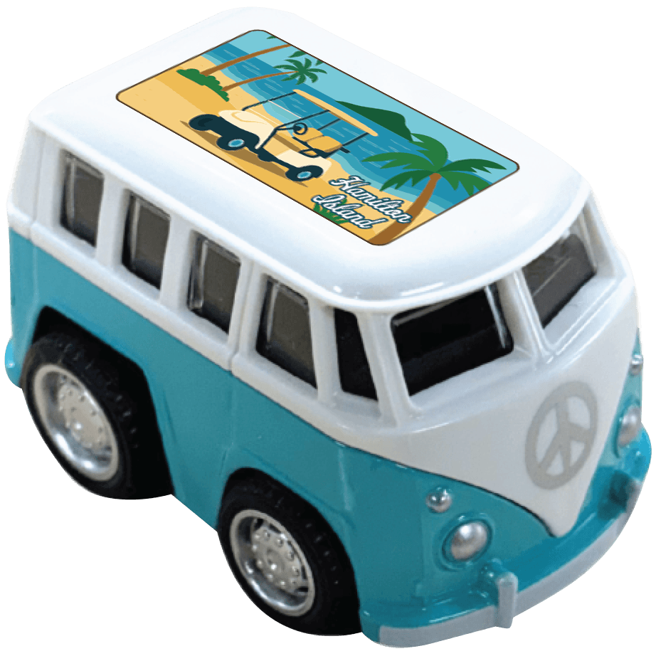 Diecast Pullback Kombi Van - Hamilton Island