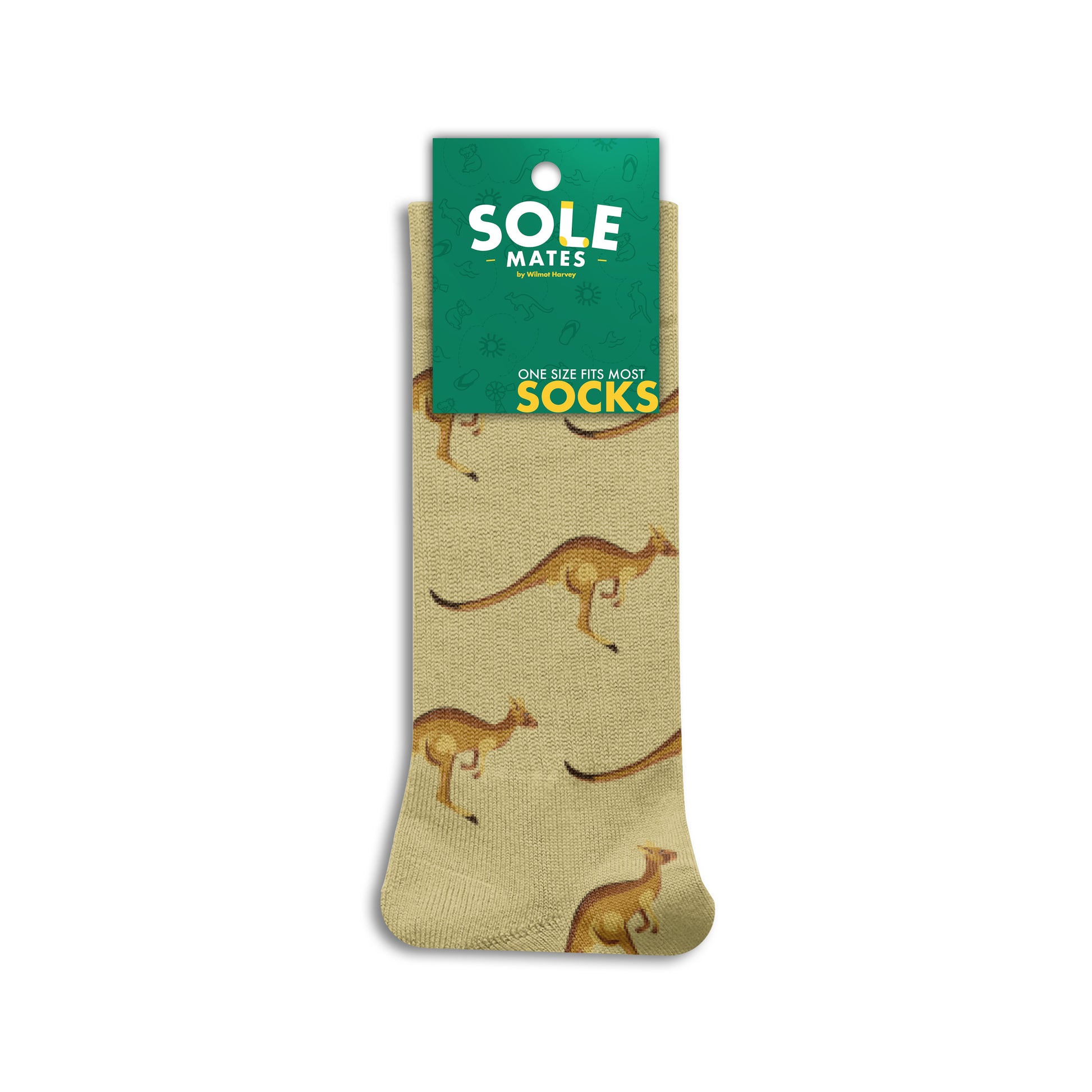 Sole Mates Socks - Kangaroo Beige - Wilmot Harvey
