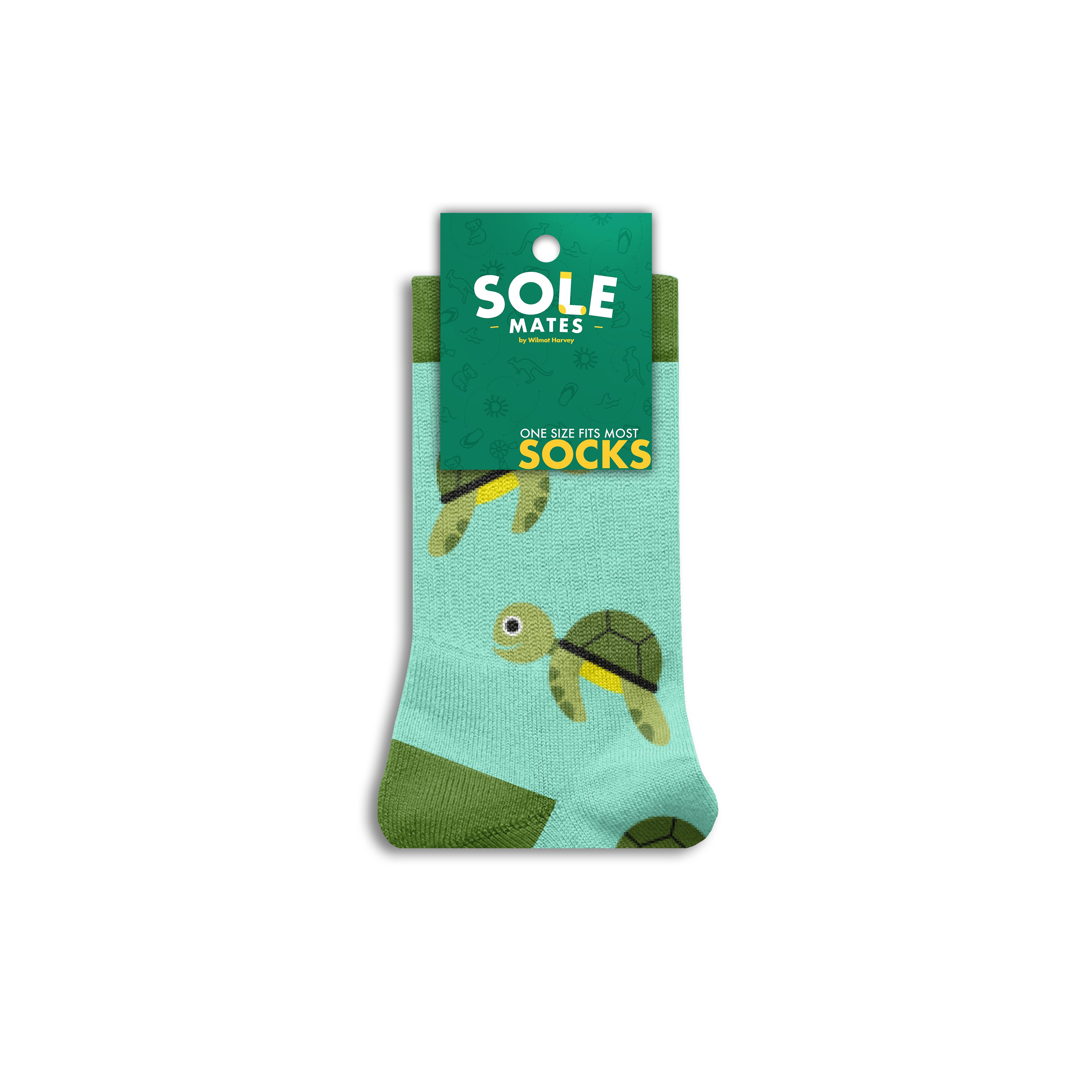 Sole Mates Socks - Kid's Turtle - Wilmot Harvey