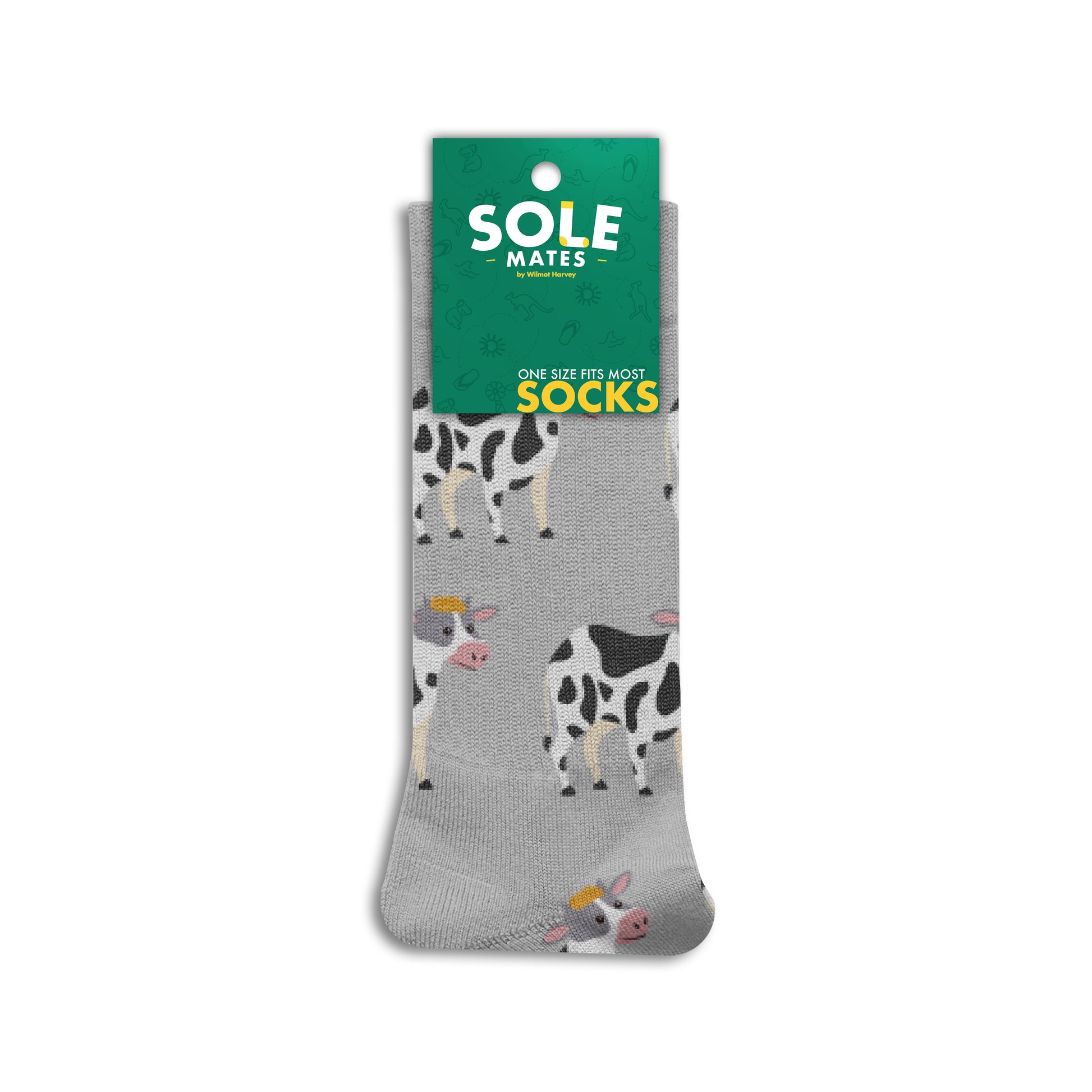 Sole Mates Socks - Cow - Wilmot Harvey