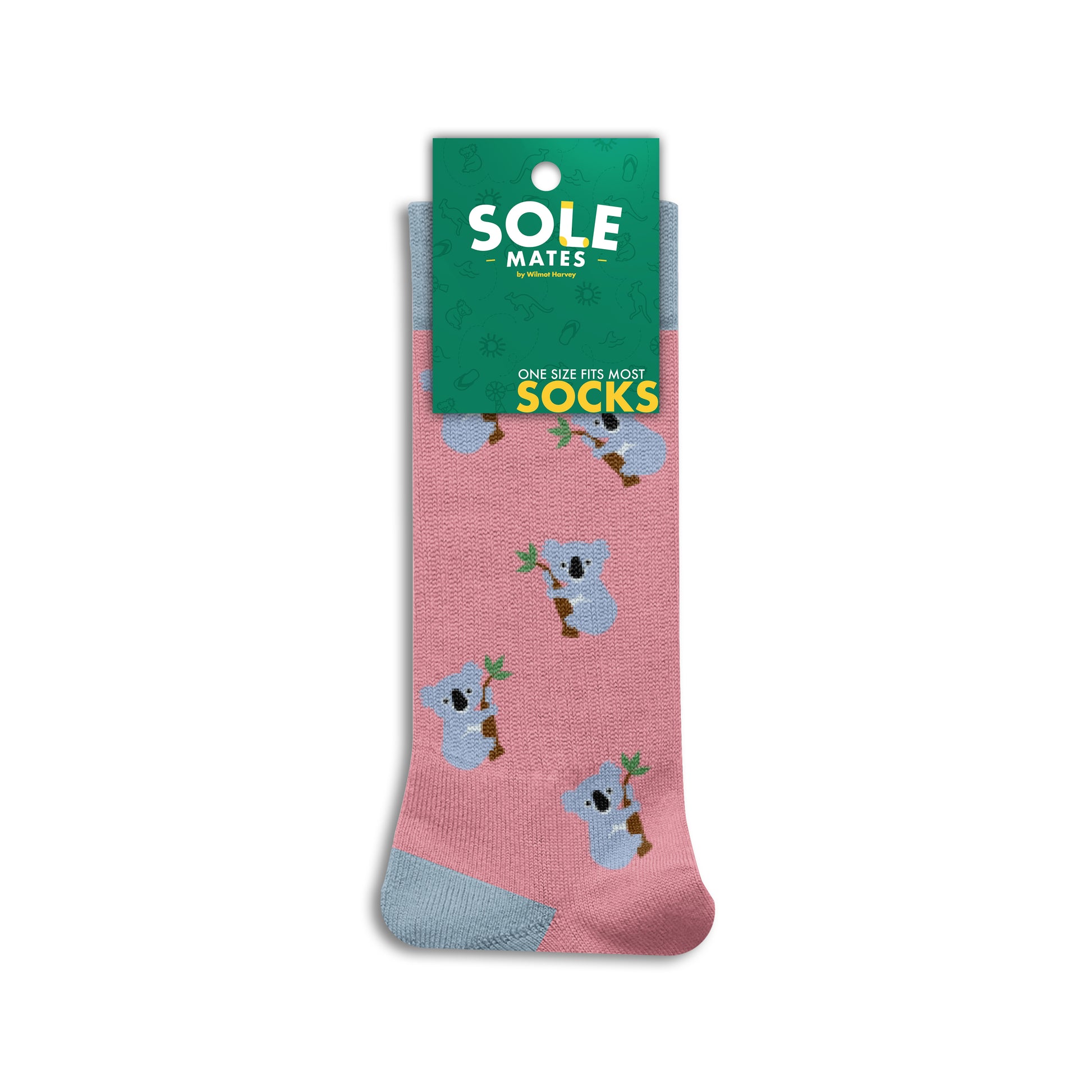 Sole Mates Socks - Koala Pink - Wilmot Harvey