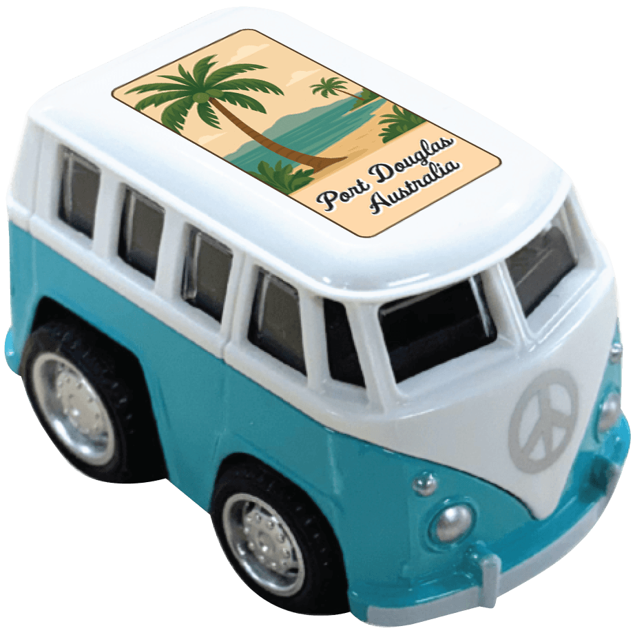 Diecast Pullback Kombi Van - Port Douglas