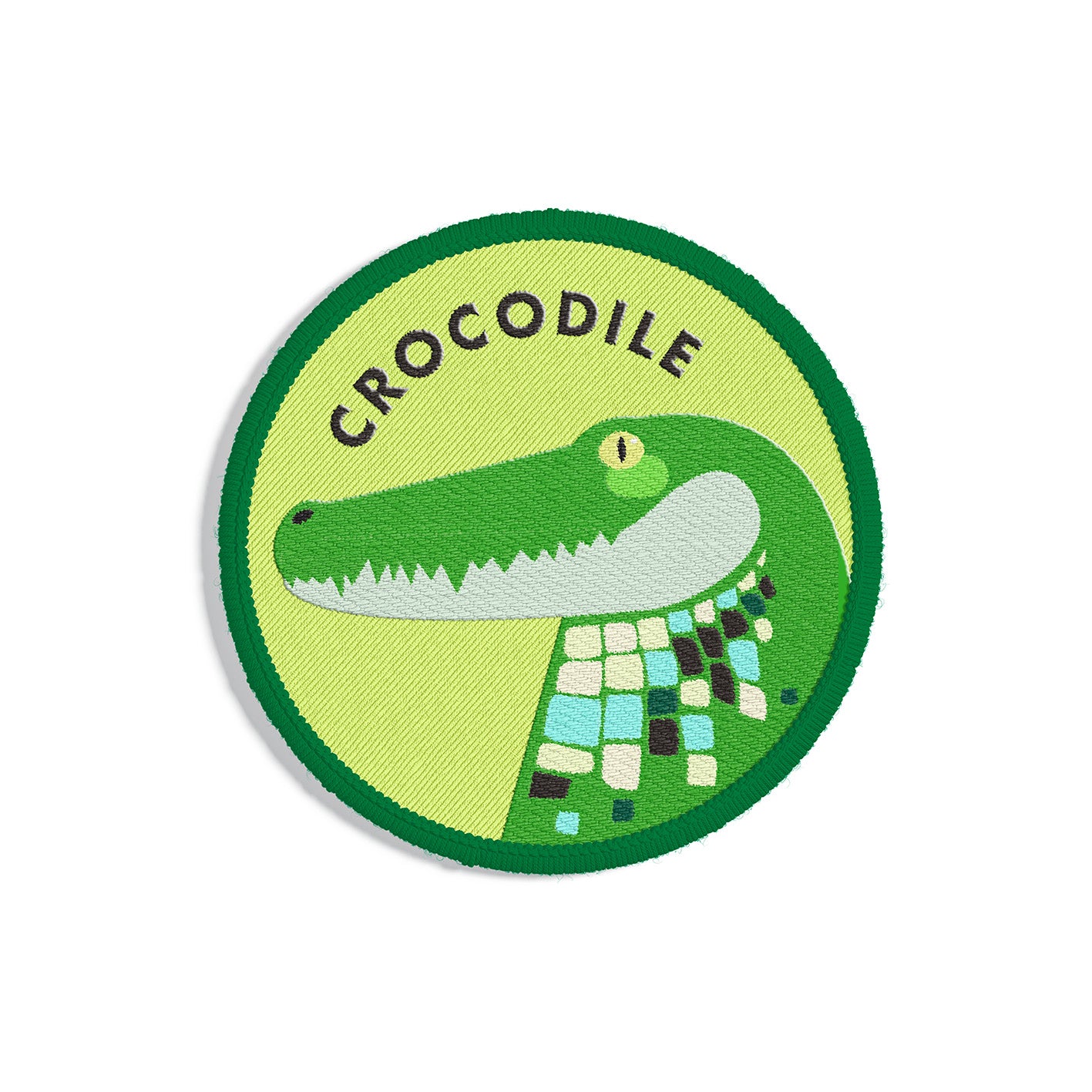 Pete Cromer Woven Patch - Crocodile - Wilmot Harvey