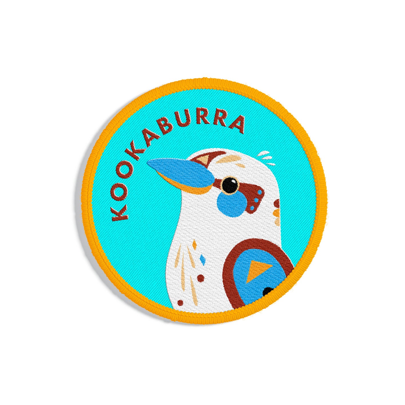 Pete Cromer Woven Patch - Kookaburra - Wilmot Harvey