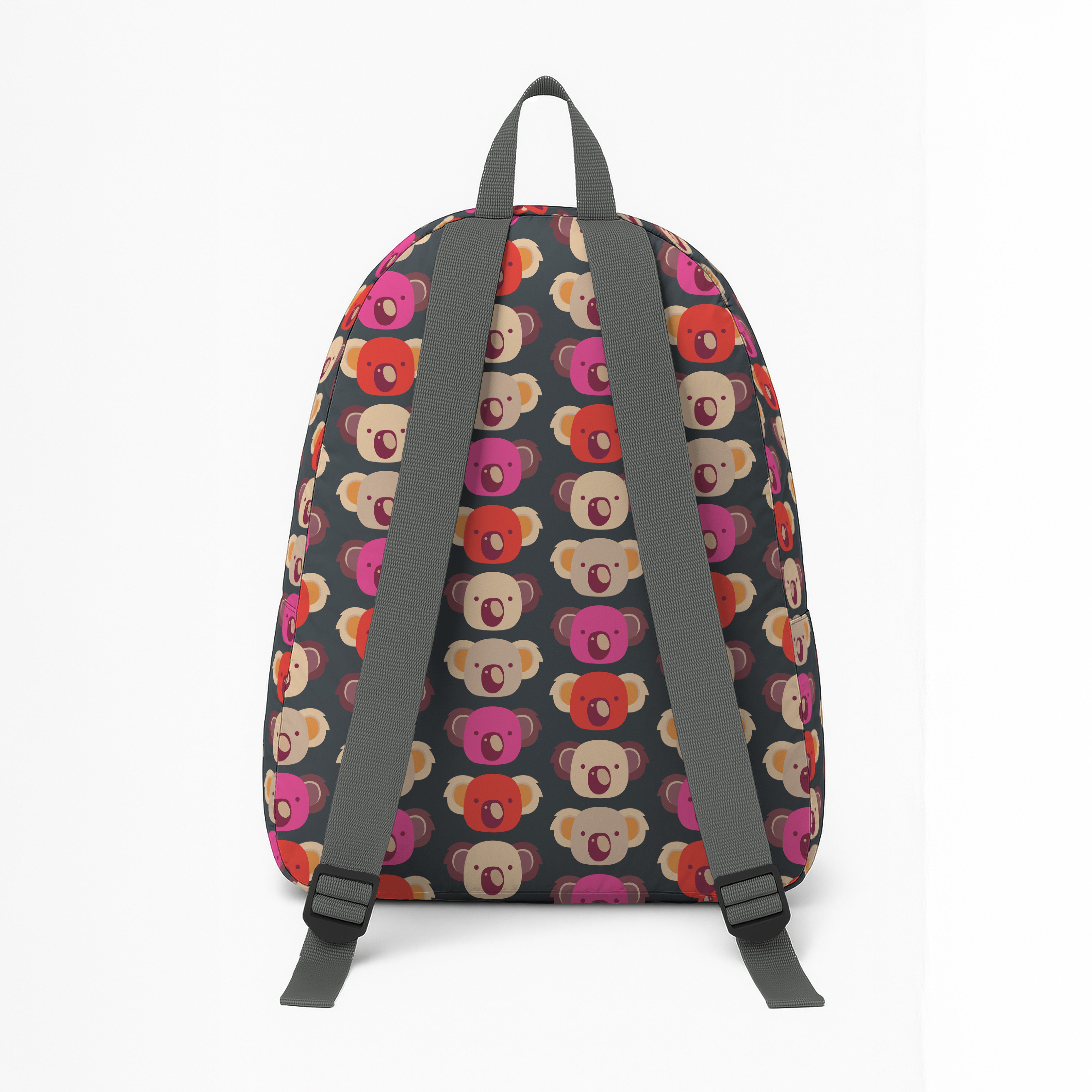 Fold-Up Backpack - Koala Head