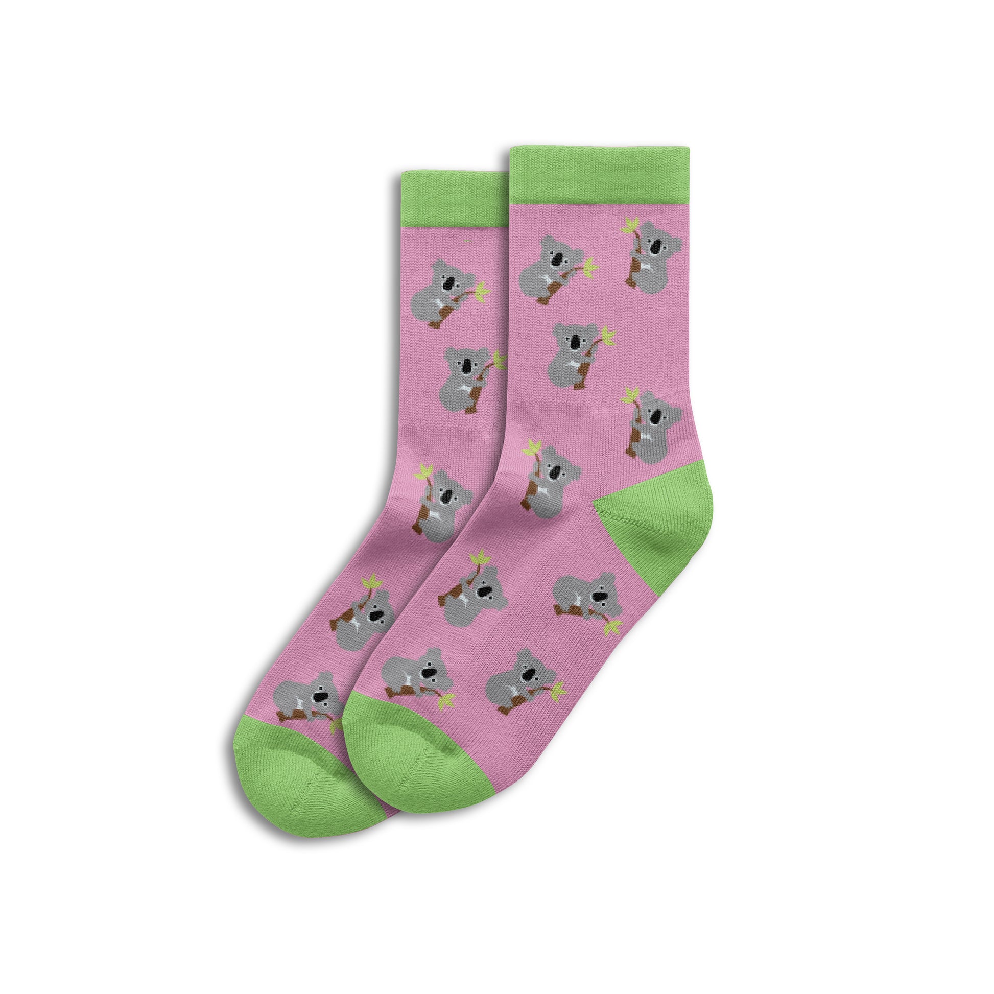 Sole Mates Socks - Kid's Koala Pink - Wilmot Harvey