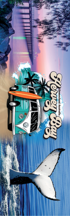 Sticker - Hervey Bay Kombi Van Bumper