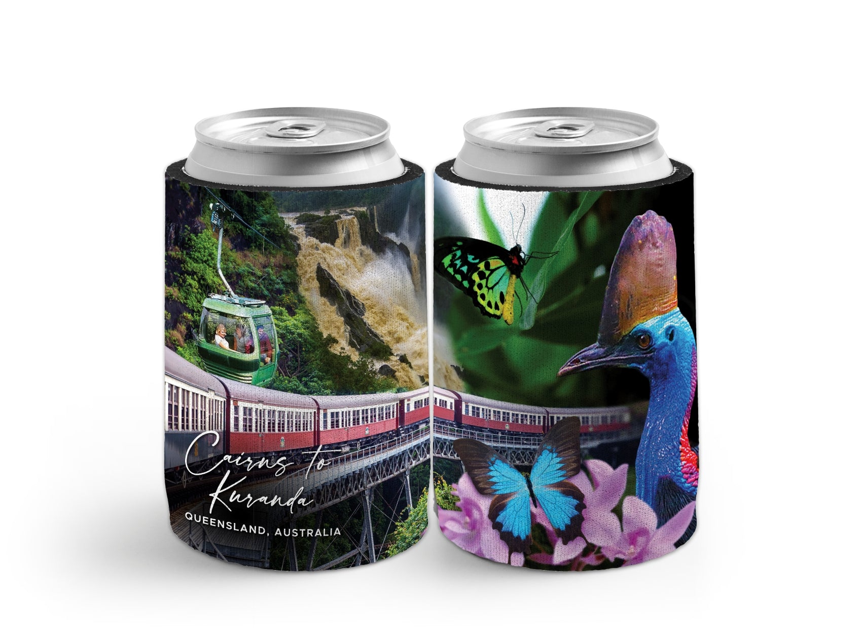 Stubby Holder - Cairns to Kuranda - Wilmot Harvey