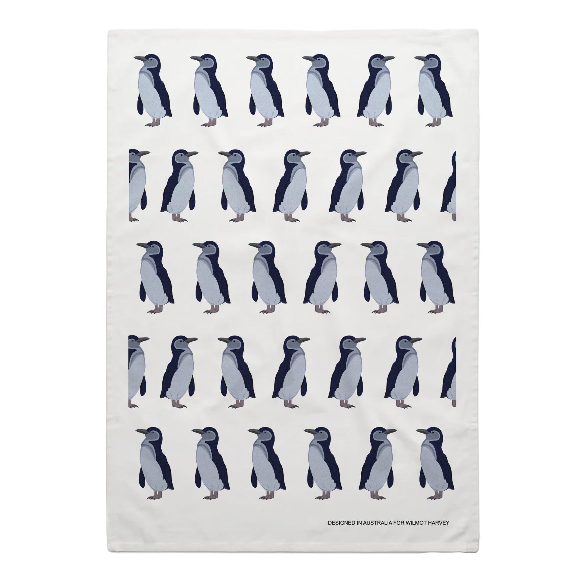 Tea Towel - Penguins - Wilmot Harvey