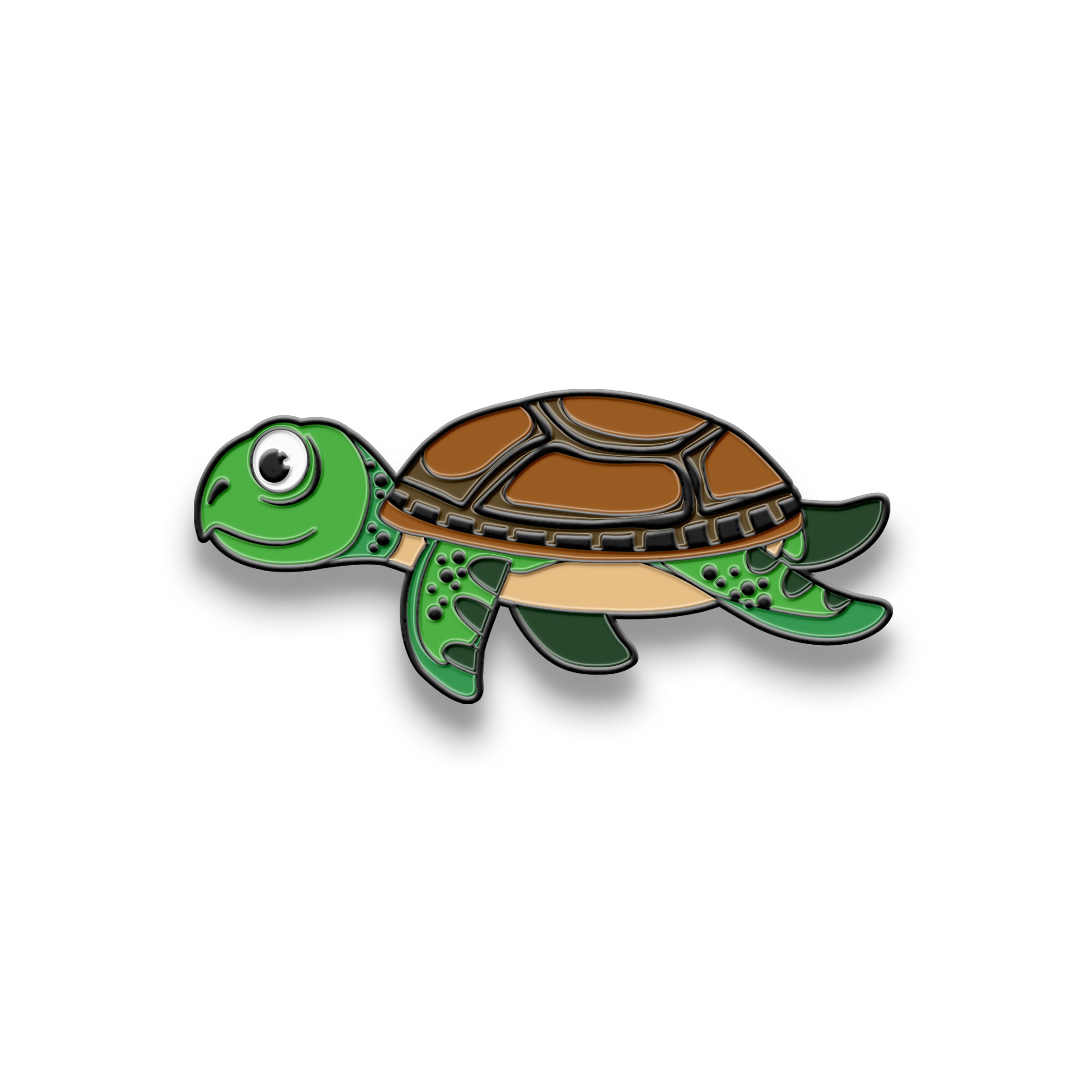 Hat Badge - Turtle - Wilmot Harvey