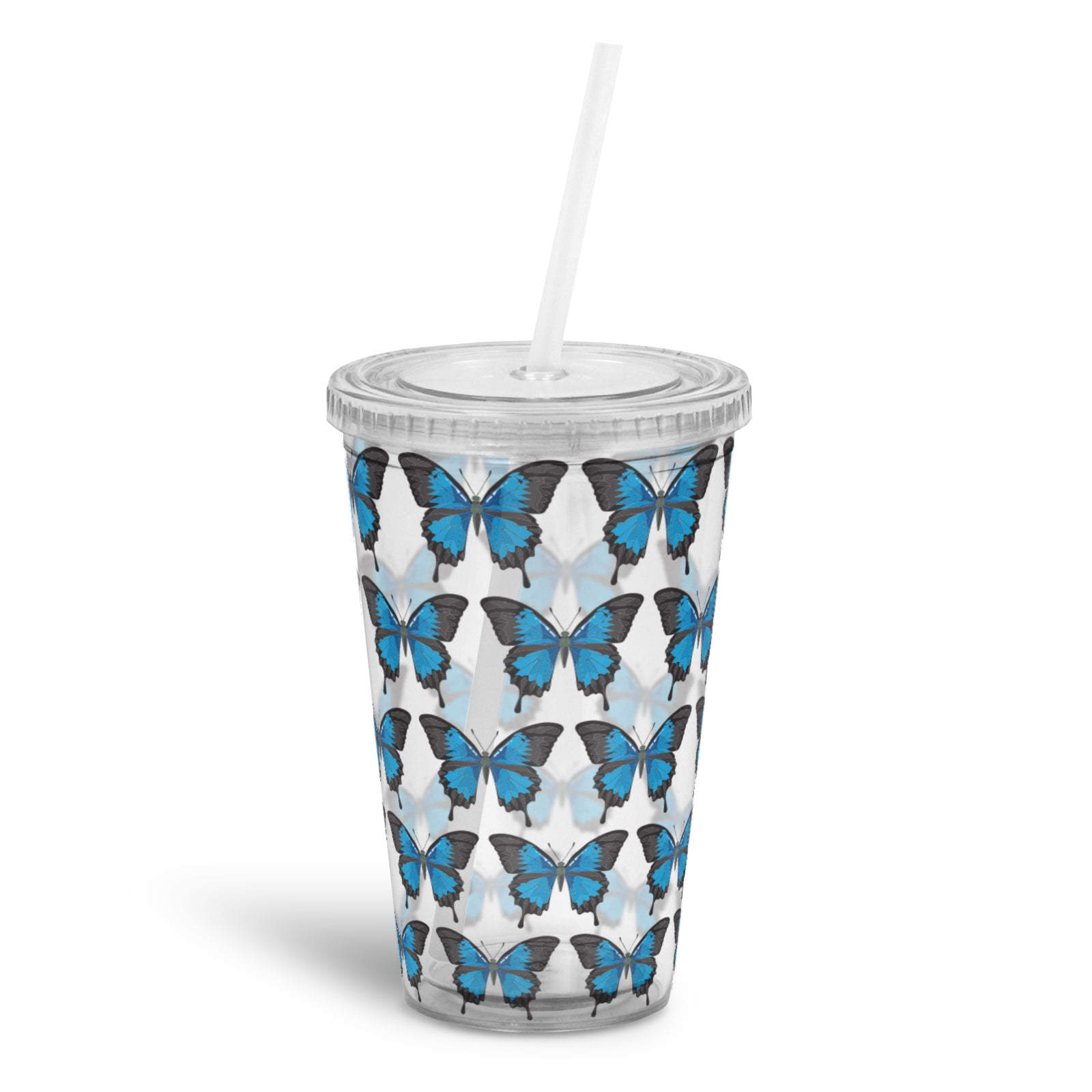 Reusable Cup and Straw - Ulysses Butterfly