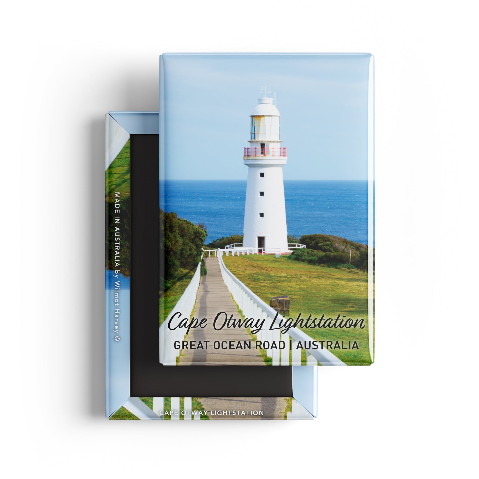Tin Fridge Magnet - Great Ocean Road Cape Otway - Wilmot Harvey
