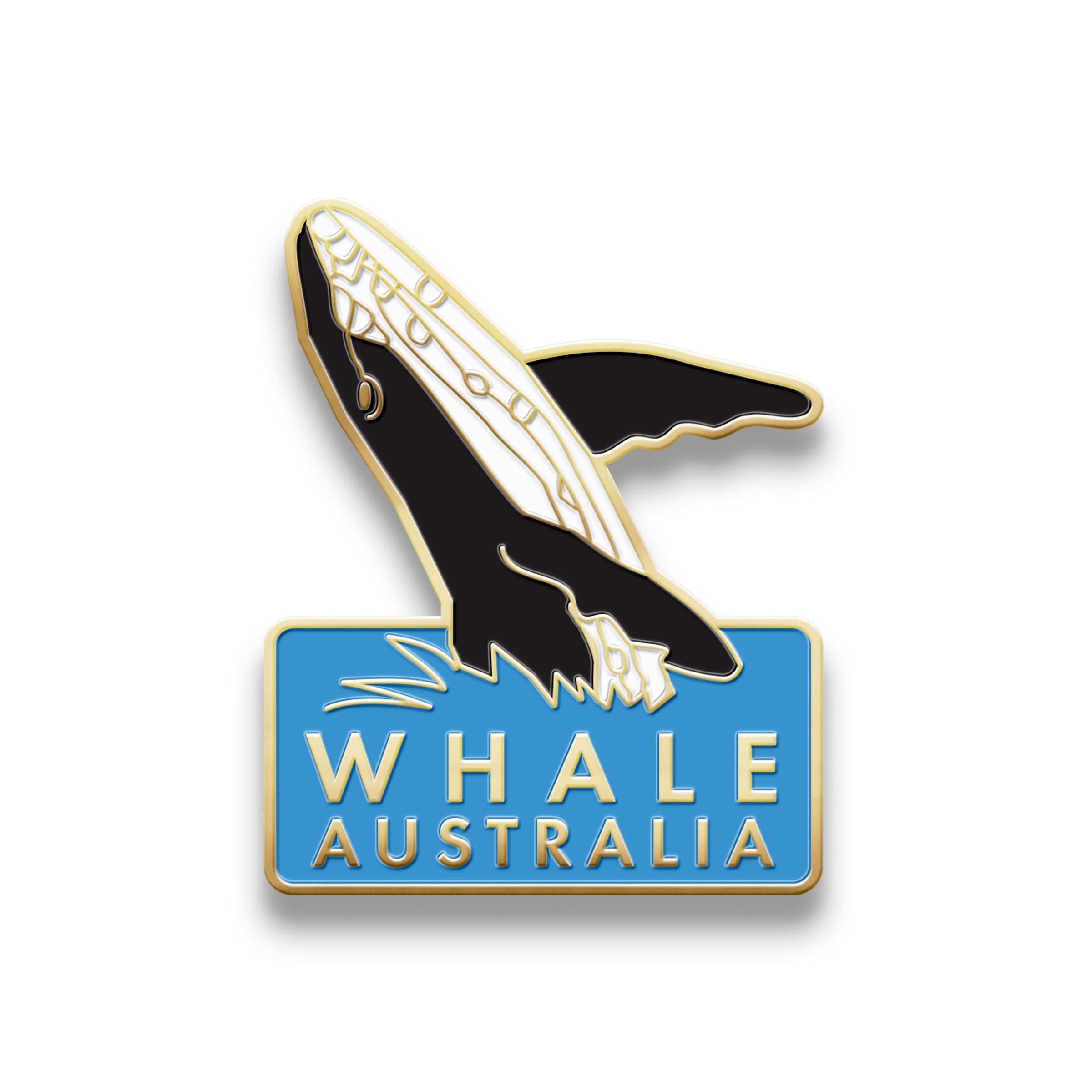 Hat Badge - Whale Australia