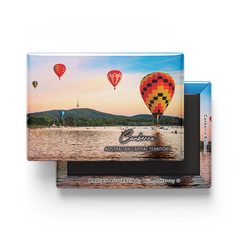 Tin Fridge Magnet - Canberra Parliament Balloons