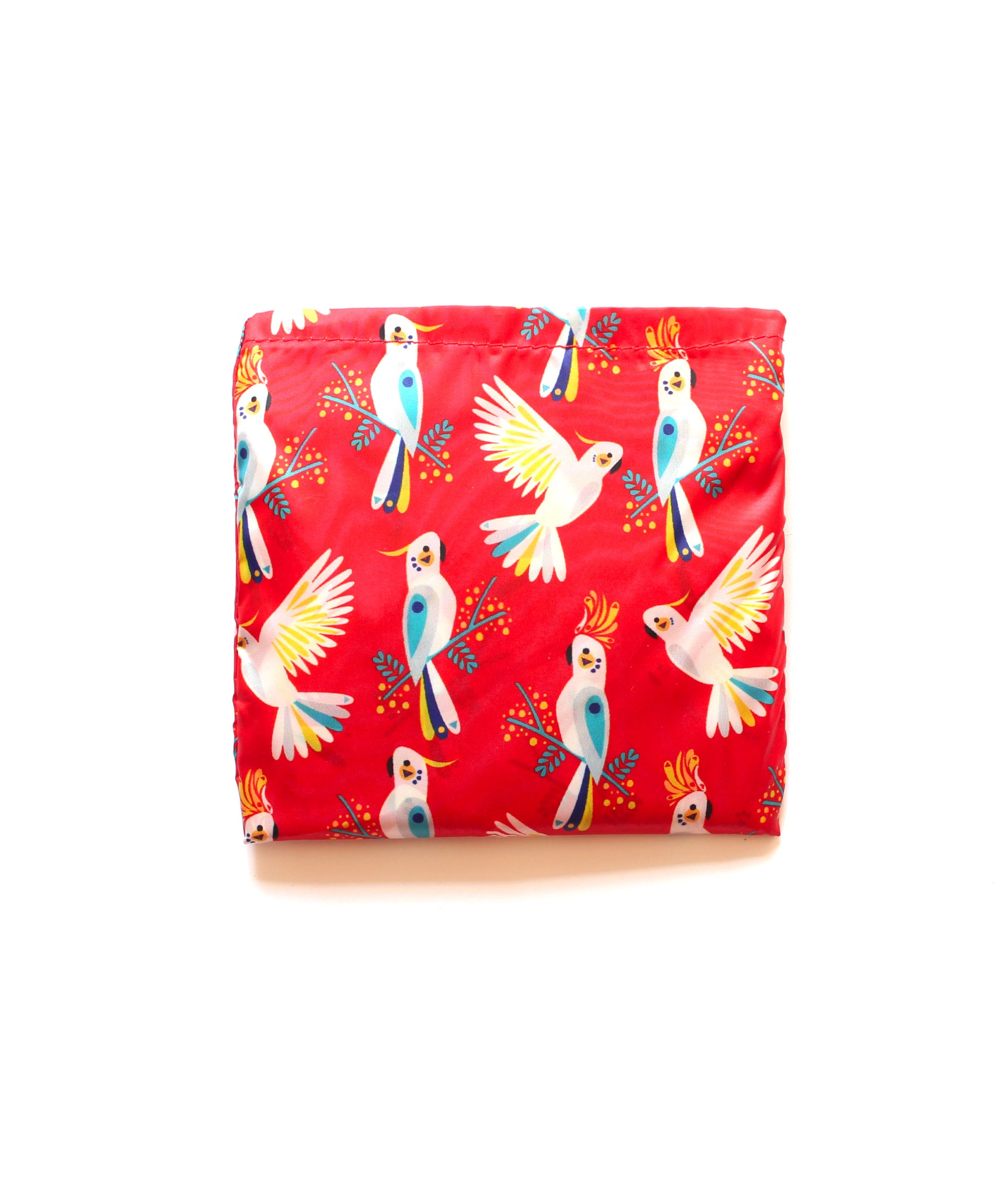 Pete Cromer Fold-Up Reusable Bag - Cockatoo - Wilmot Harvey