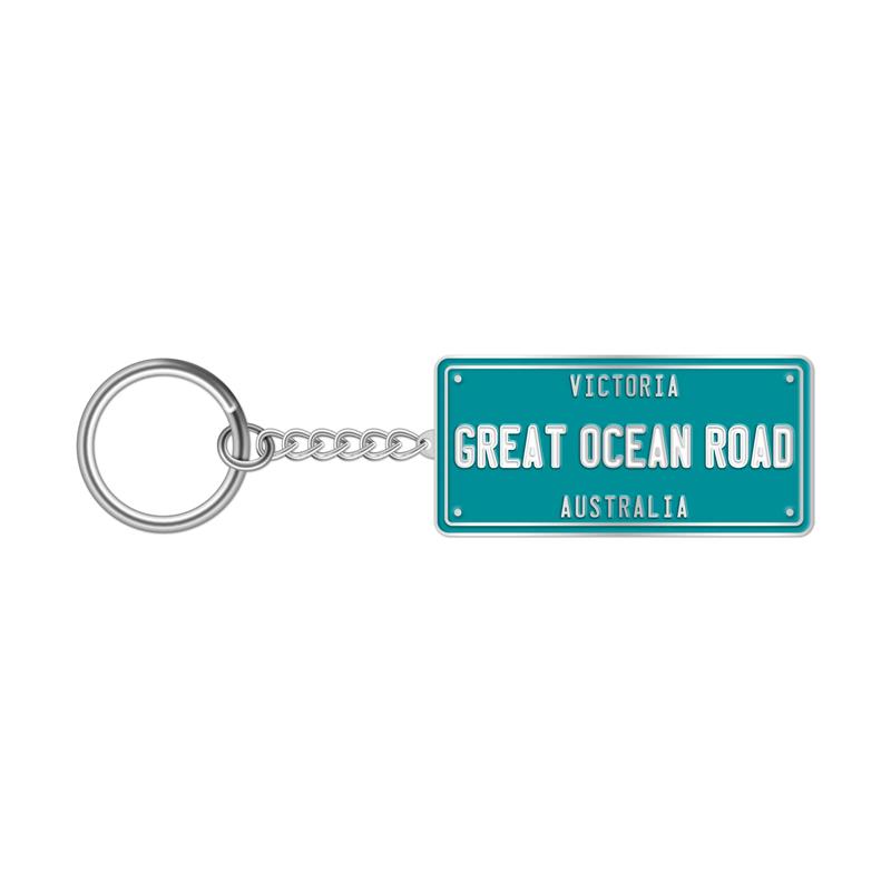 Number Plate Keyring - Great Ocean Road