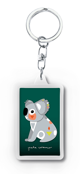 Pete Cromer 3D Keyring - Koala - Wilmot Harvey