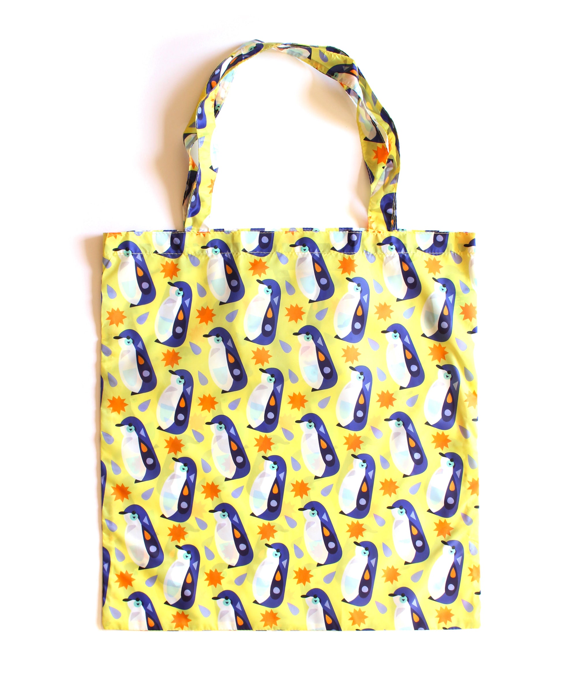 Pete Cromer Fold-Up Reusable Bag - Penguin - Wilmot Harvey