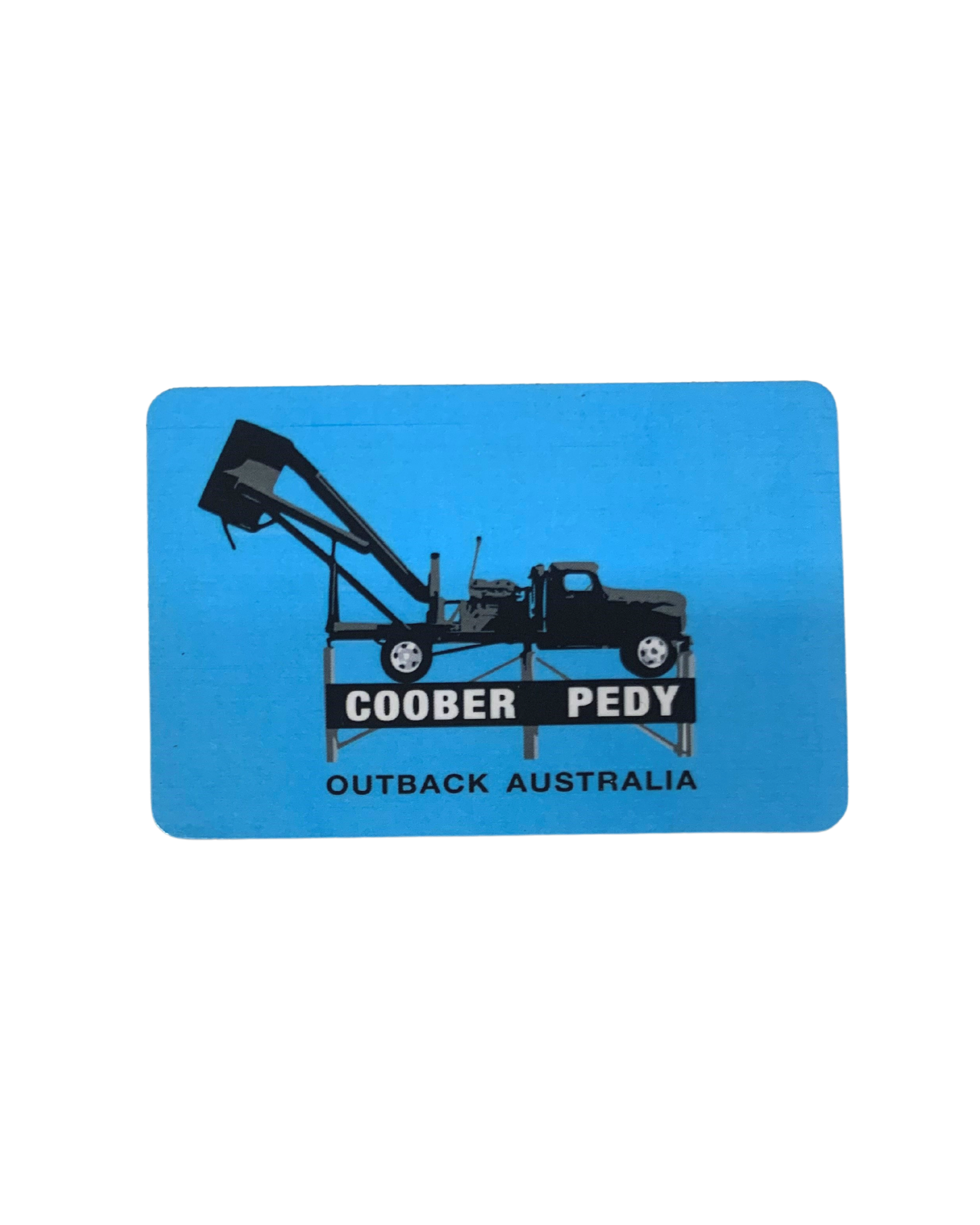 Fridge Magnet - Coober Pedy Blower Blue - Wilmot Harvey