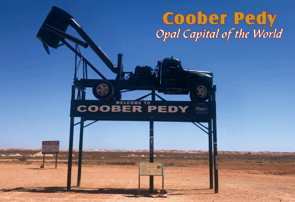 3D Postcard - Coober Pedy Blower - Wilmot Harvey Gifts & Souvenirs