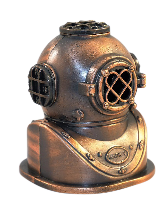 Divers Helmet Pencil Sharpener - Wilmot Harvey Gifts & Souvenirs