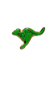 Australian Running Roo Hat Badge - Wilmot Harvey Gifts & Souvenirs