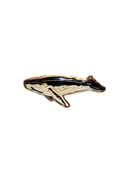 Whale Swimming Hat Badge - Wilmot Harvey Gifts & Souvenirs