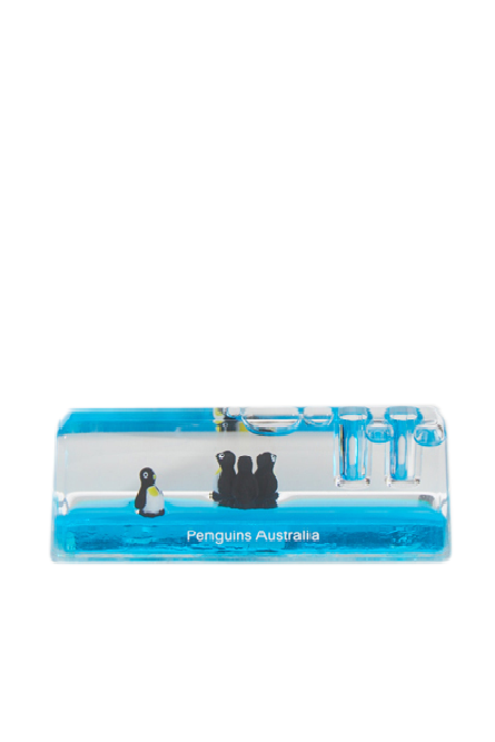 Penguin Blue Penholder - Wilmot Harvey Gifts & Souvenirs