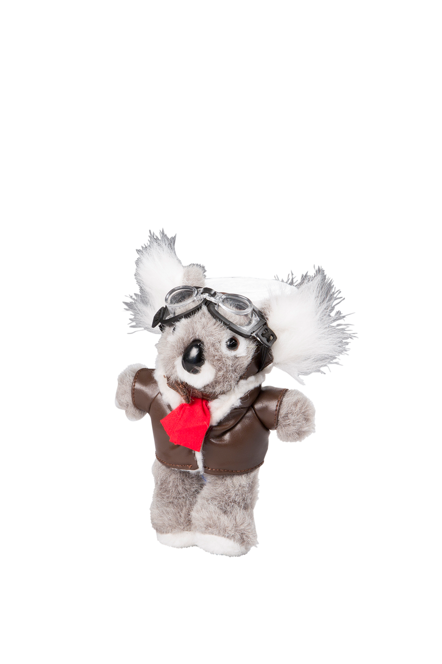6" Pilot Koala - Wilmot Harvey Gifts & Souvenirs